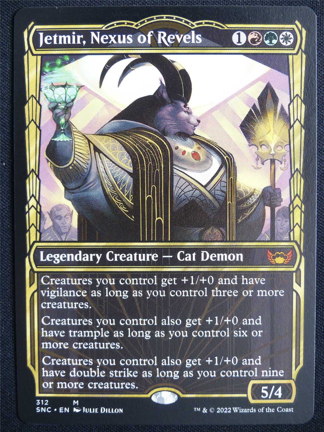 Jetmir Nexus of Revels Showcase - SNC - Mtg Card #5MP