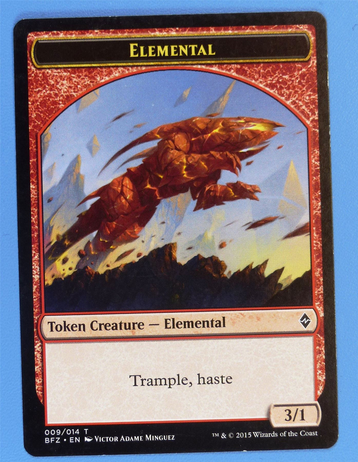 Elemental - Token - Mtg Card # 2J19
