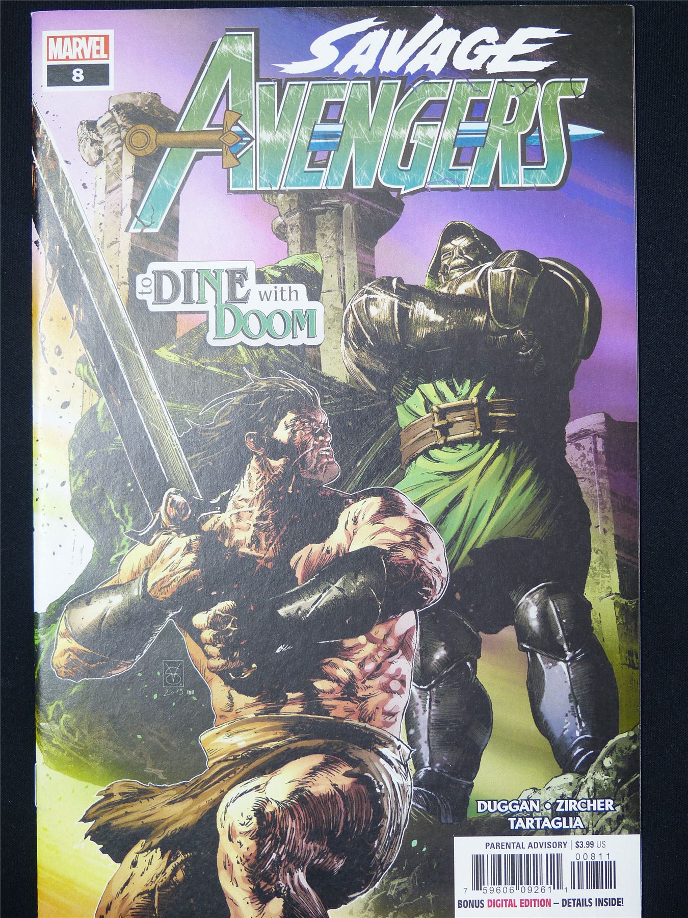 Savage AVENGERS #8 - B&B Marvel Comic #CF