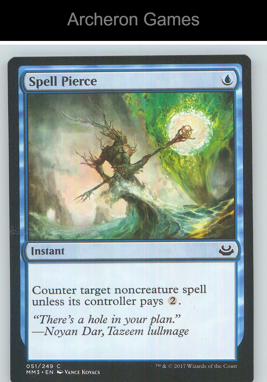 Spell Pierce MM3 51 C MTG Card NM/EX+
