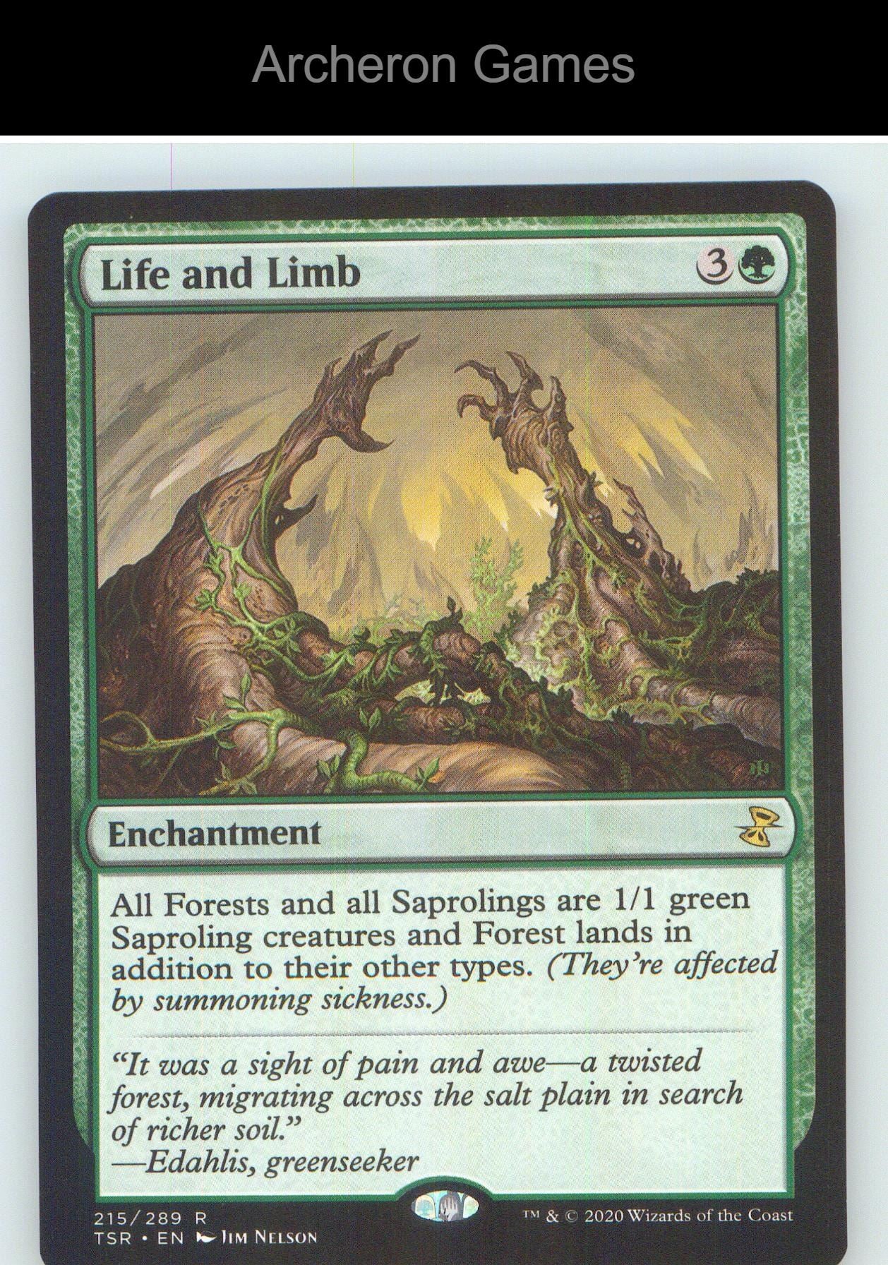Life and Limb TSR 215 R MTG Card NM/EX+