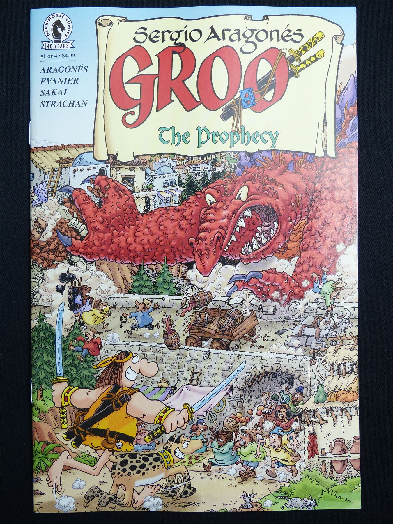 Sergio Aragones: GROO The Prophecy #1 - Apr 2026 Dark Horse Comic #45X