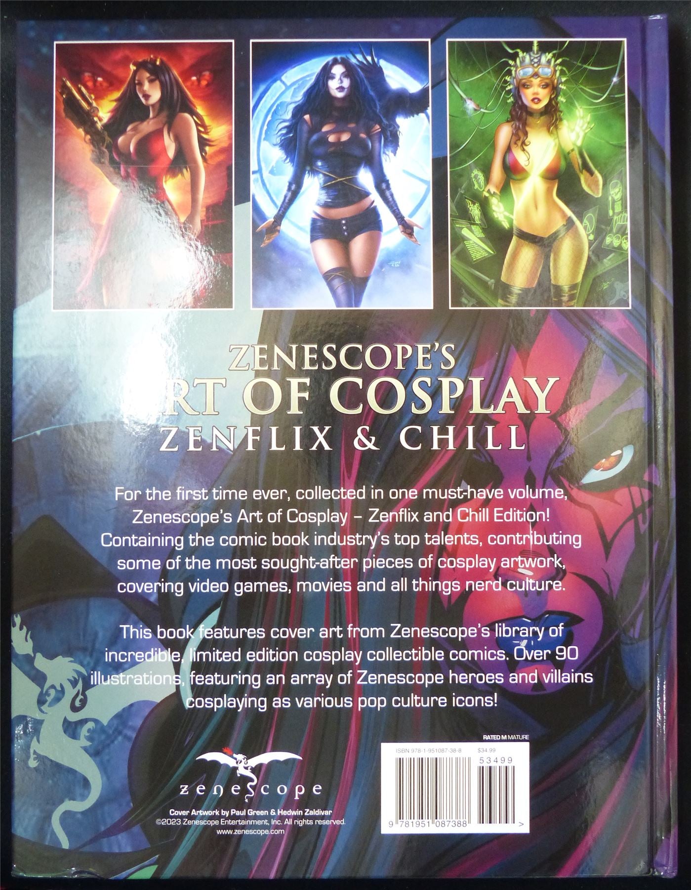 ZENESCOPE'S Art of Cosplay - Art Book Hardbook #29C