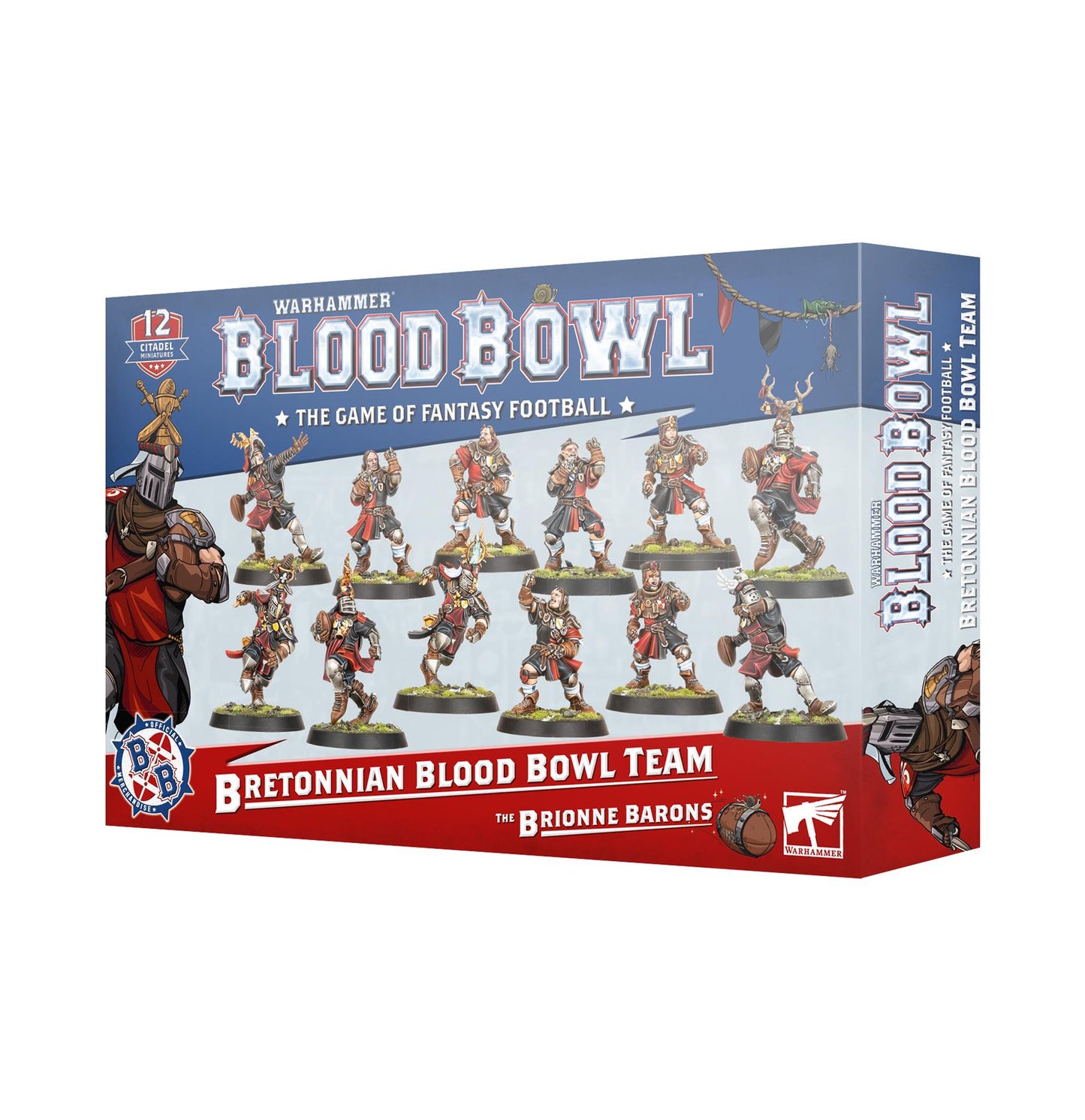 The Brionne Barons - Bretonnian Team - Warhammer: Blood Bowl - Available from 15/11/2025