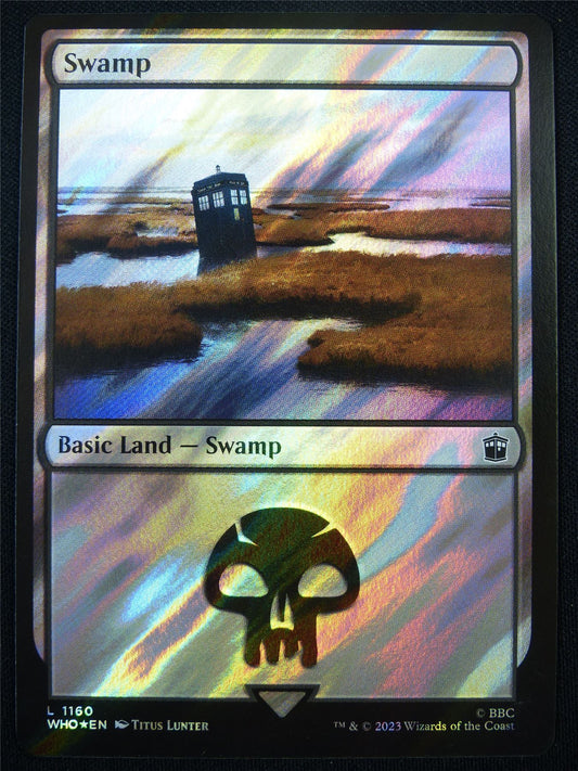 Swamp 1160 Surge Foil - WHO - Mtg Card #18T