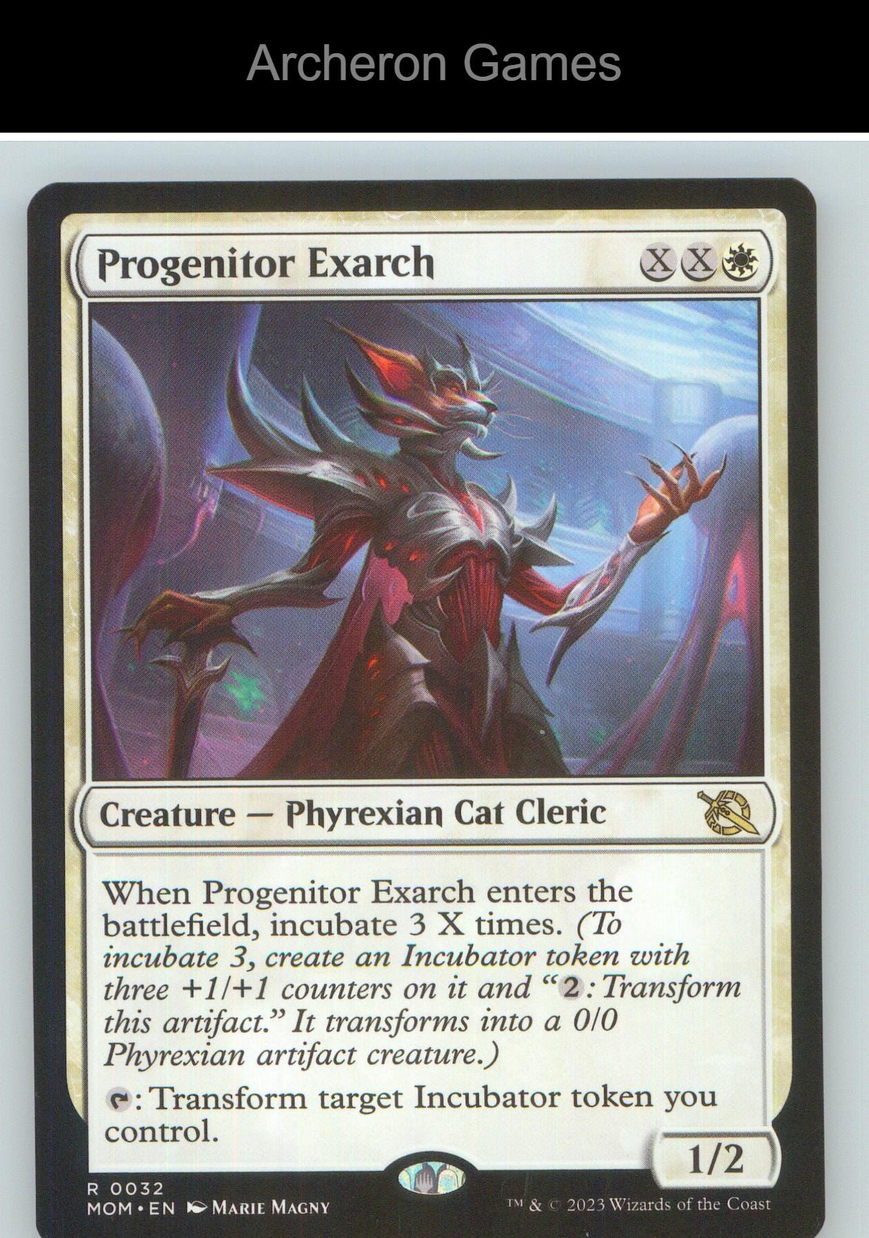 Progenitor Exarch MOM 32 R MTG Card NM/EX+