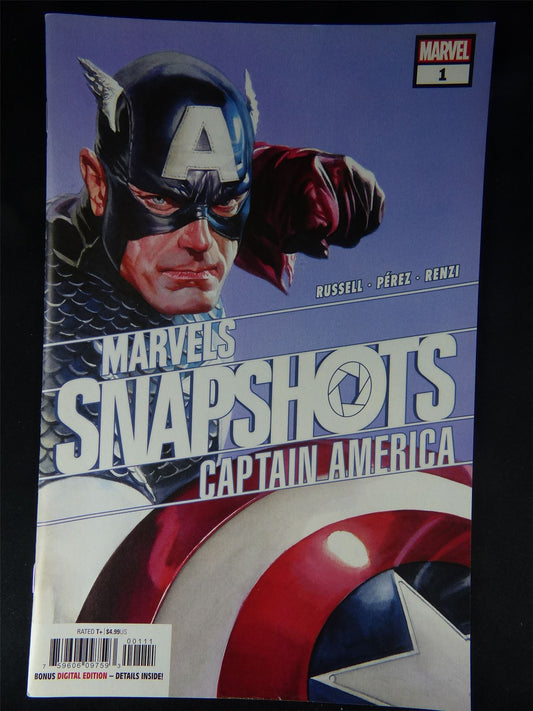 Marvels Snapshots: CAPTAIN America #1 - Marvel Comic #318