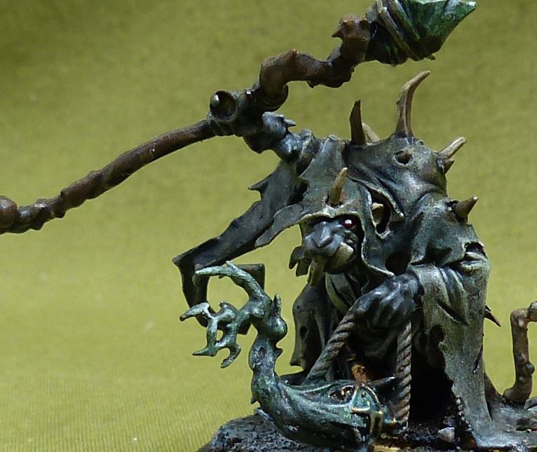 Plague Priest painted - Skaven - Warhammer AoS #540