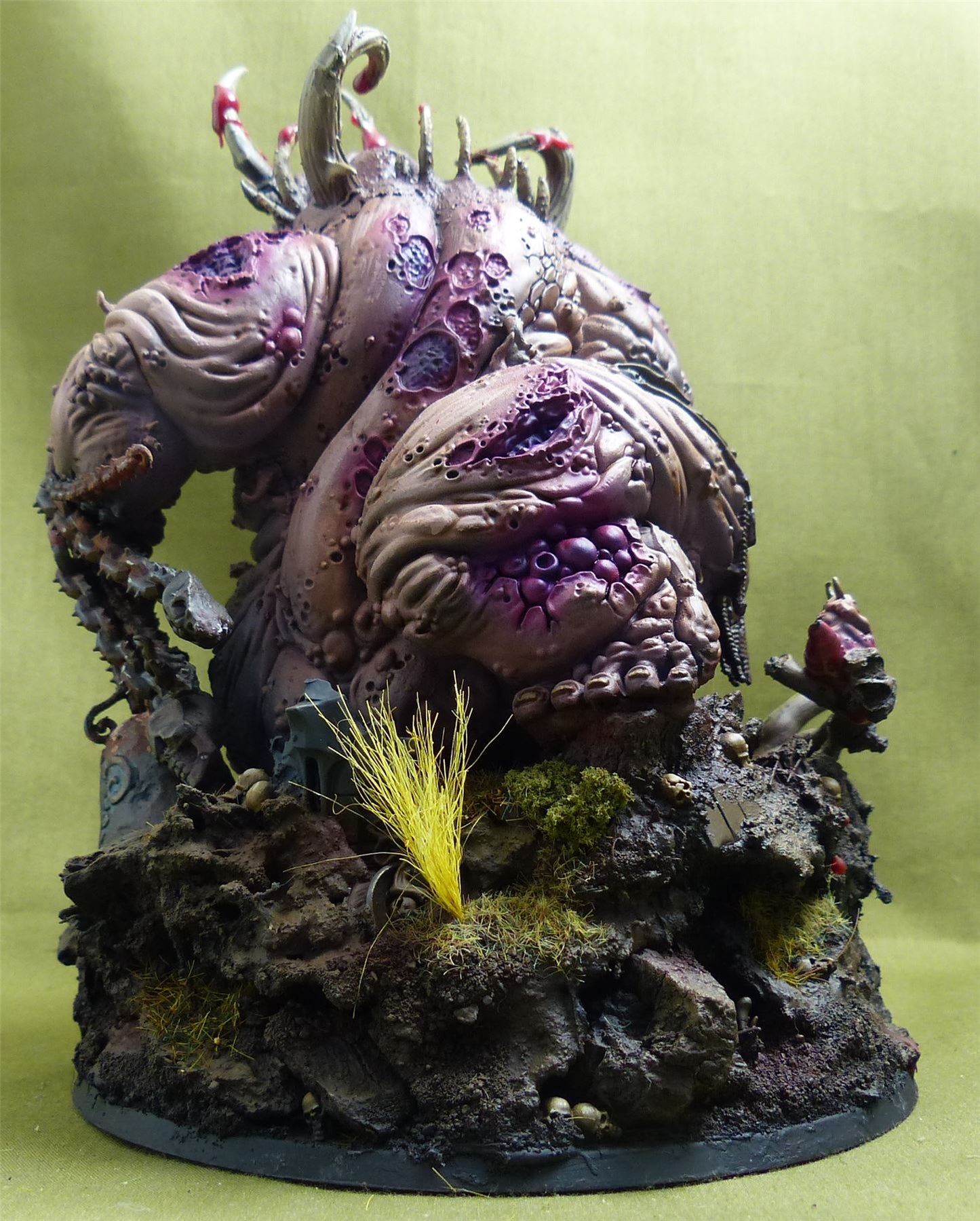 Great Unclean One painted - Nurgle Daemons - Warhammer 40K AoS #27B