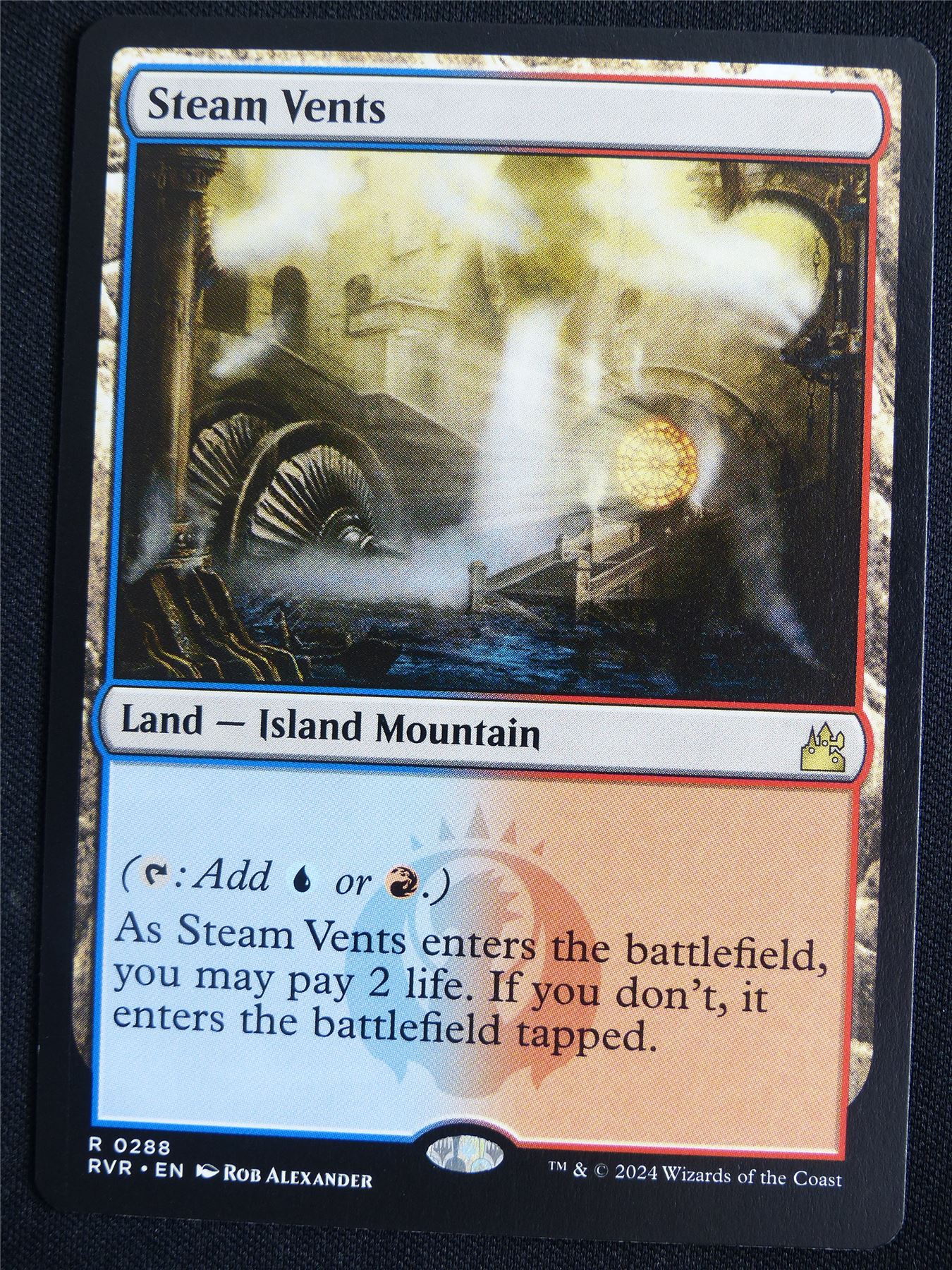 Steam Vents - RVR - Mtg Card #3IK