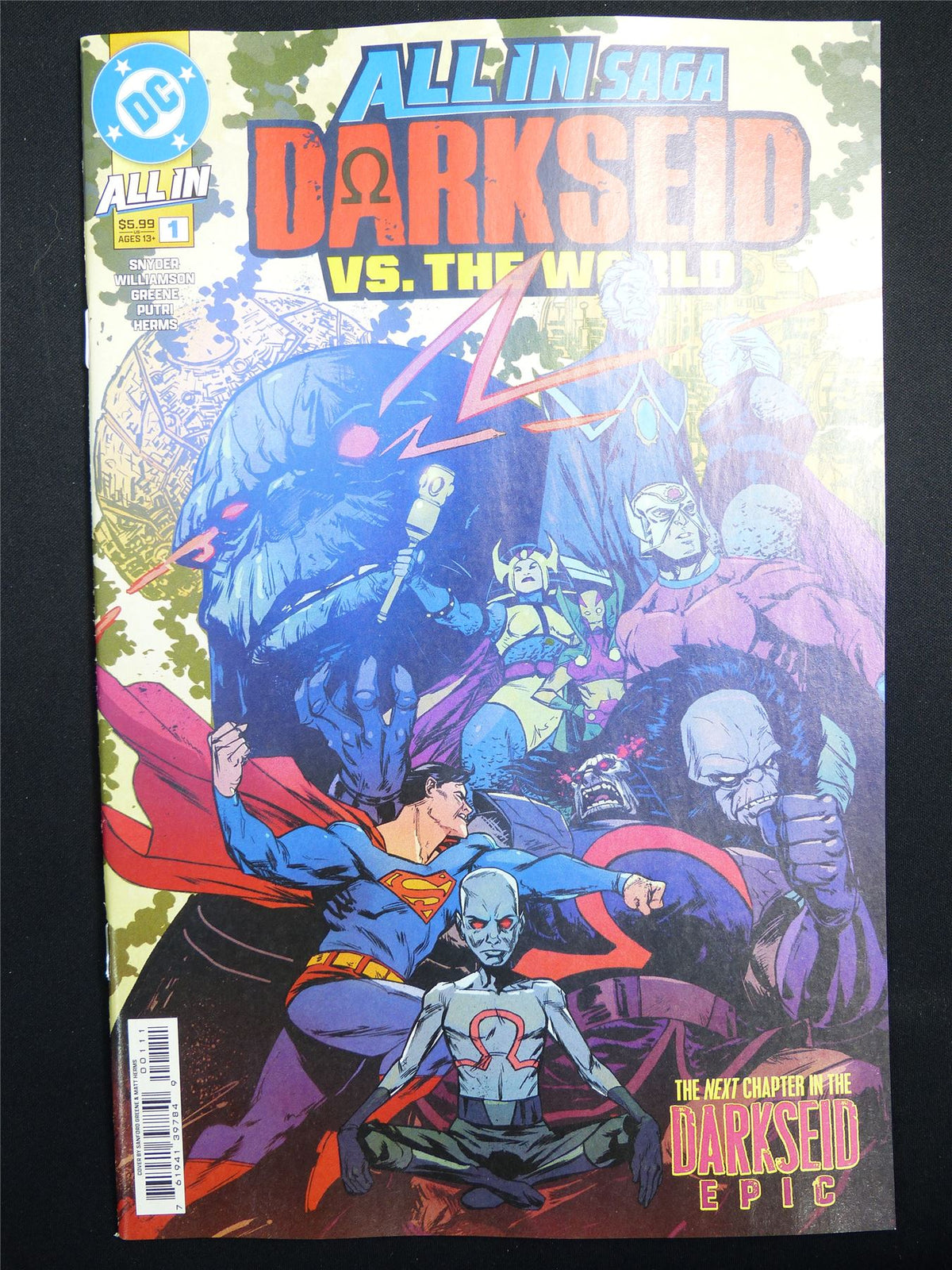 DC All-In Saga: Darkseid vs the World #1 Cvr A - Dec 2026 DC Comic #542