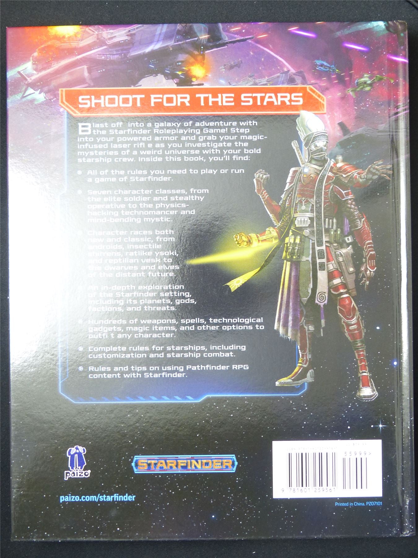 Starfinder Core Rulebook - Roleplay Book Hardback #17P