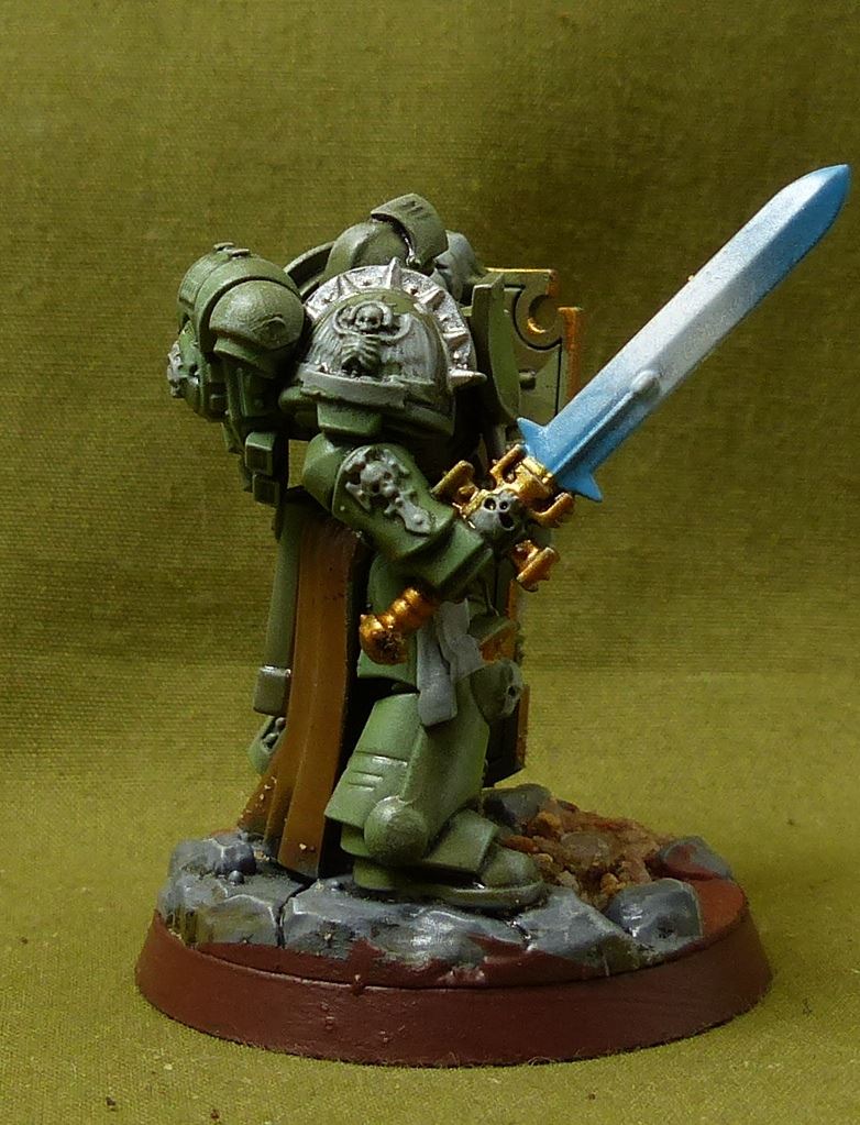 Captain with Relic Shield painted - Raptors - Warhammer 40K #WH