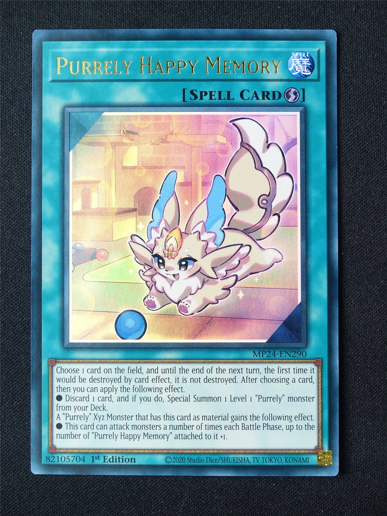 Purrely Happy Memory MP24 Ultra Rare - 1st ed Yugioh Card #54Q