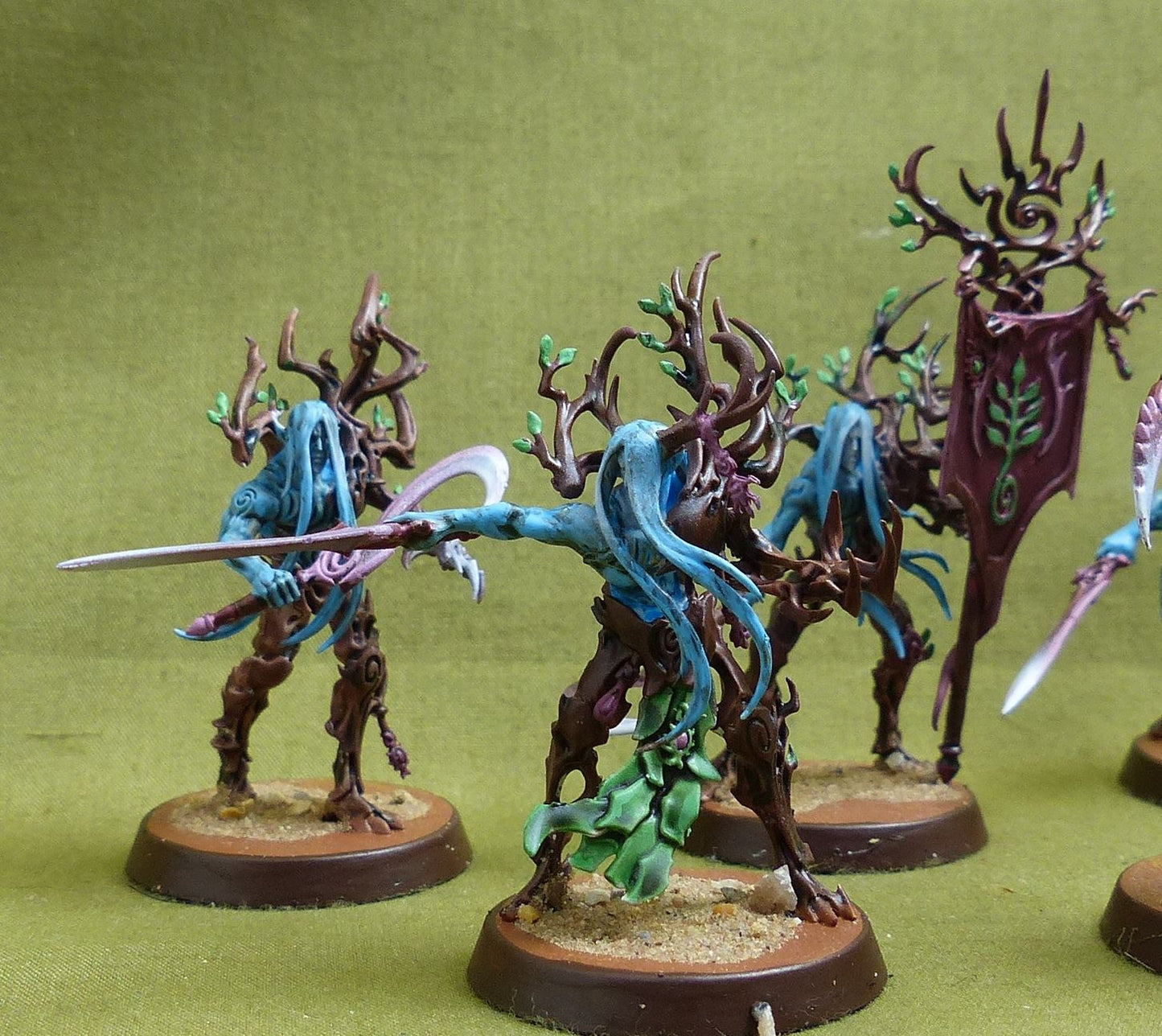 Tree-Revenants painted - Sylvaneth - Warhammer AoS #2OP