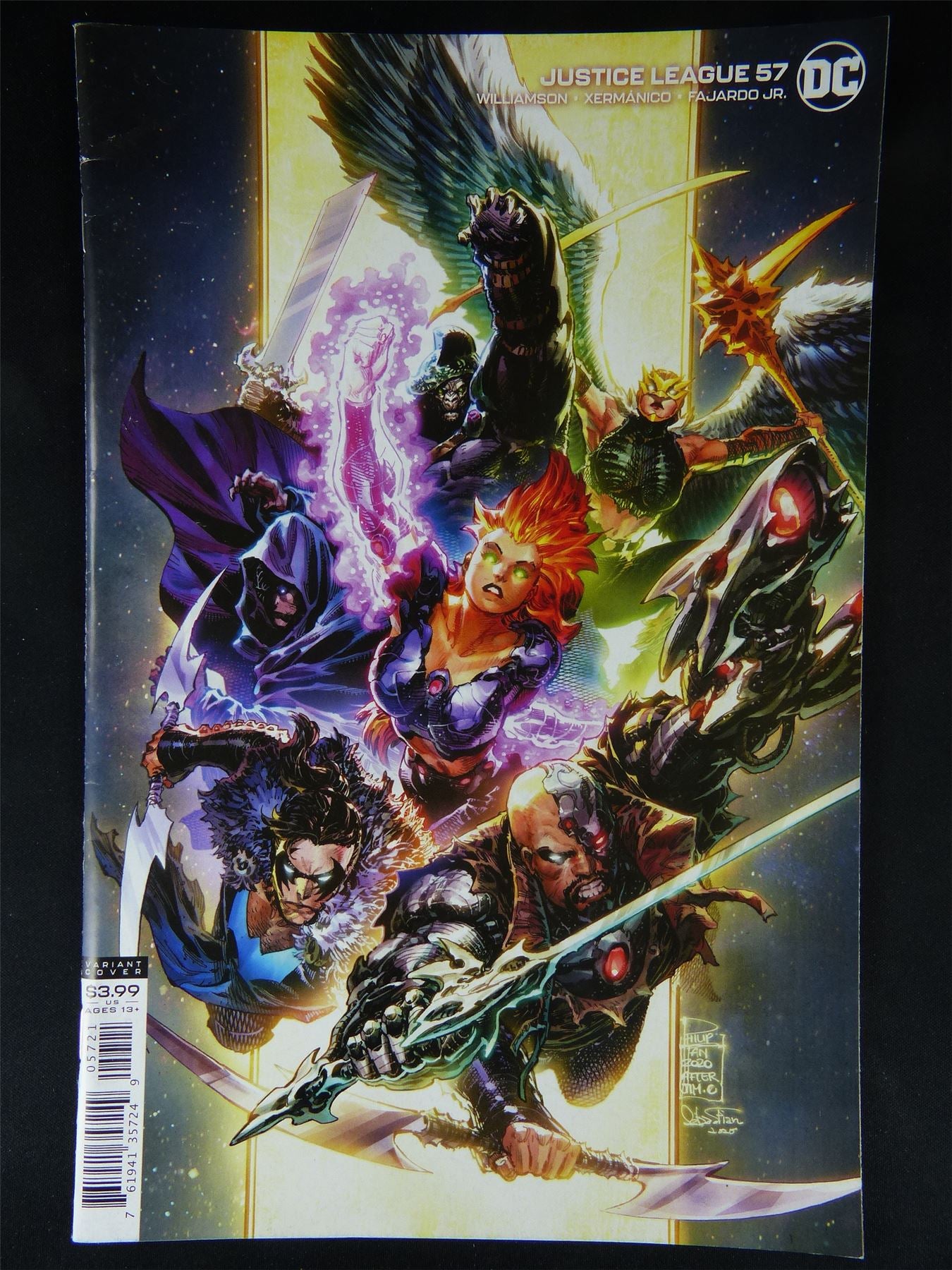 JUSTICE League #57 Variant Cvr - DC Comic #35E