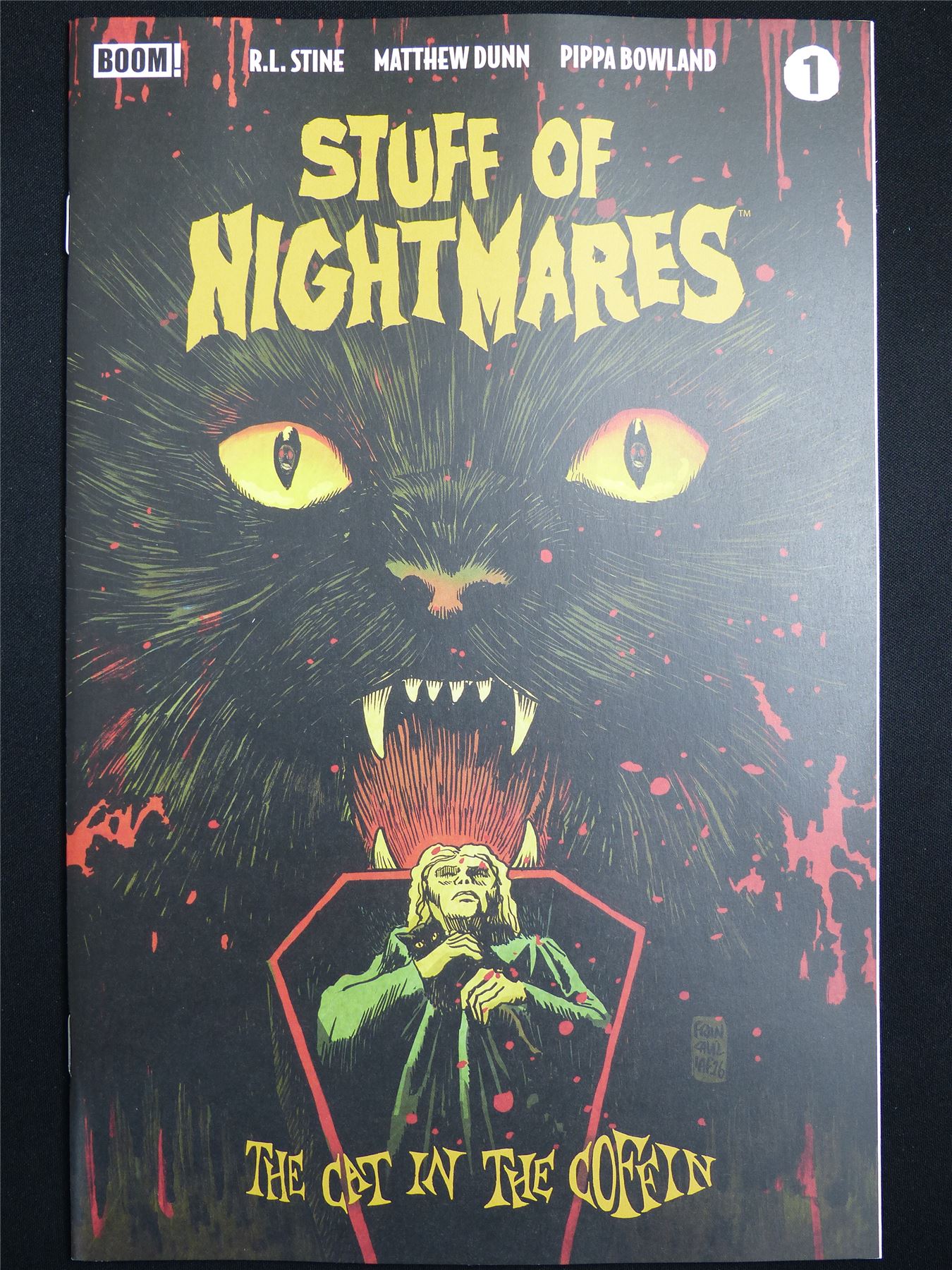 STUFF of Nightmares: The Cat in the Coffin #1 Cvr A - Aug 2026 Boom! Comic #3RW