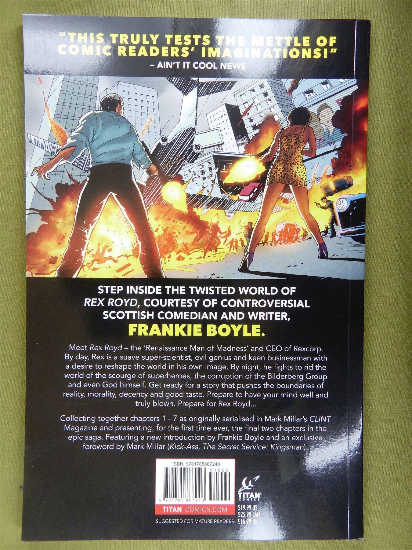 Frankie Boyle's Rex Royd - Graphic Novel #1YR