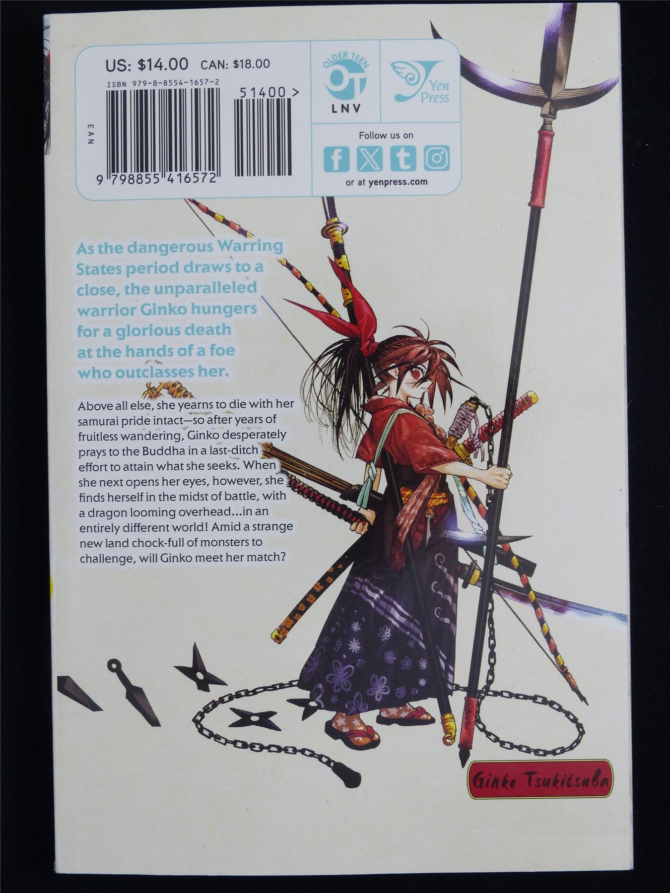 Isekai Samurai volume 1 - Yen Press Manga #2KU