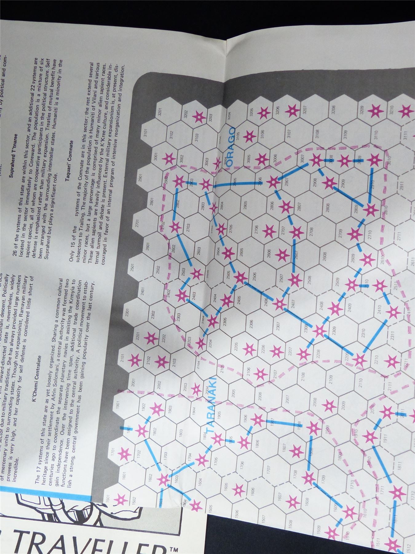 Judges Guild Traveller: Marantha Alkahest Sector - Roleplay Booklet #1X3