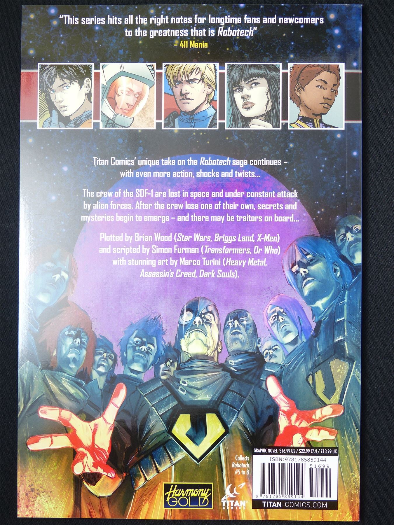 Robotech: Bye-Bye Mars - Titan Graphic Softback #5H