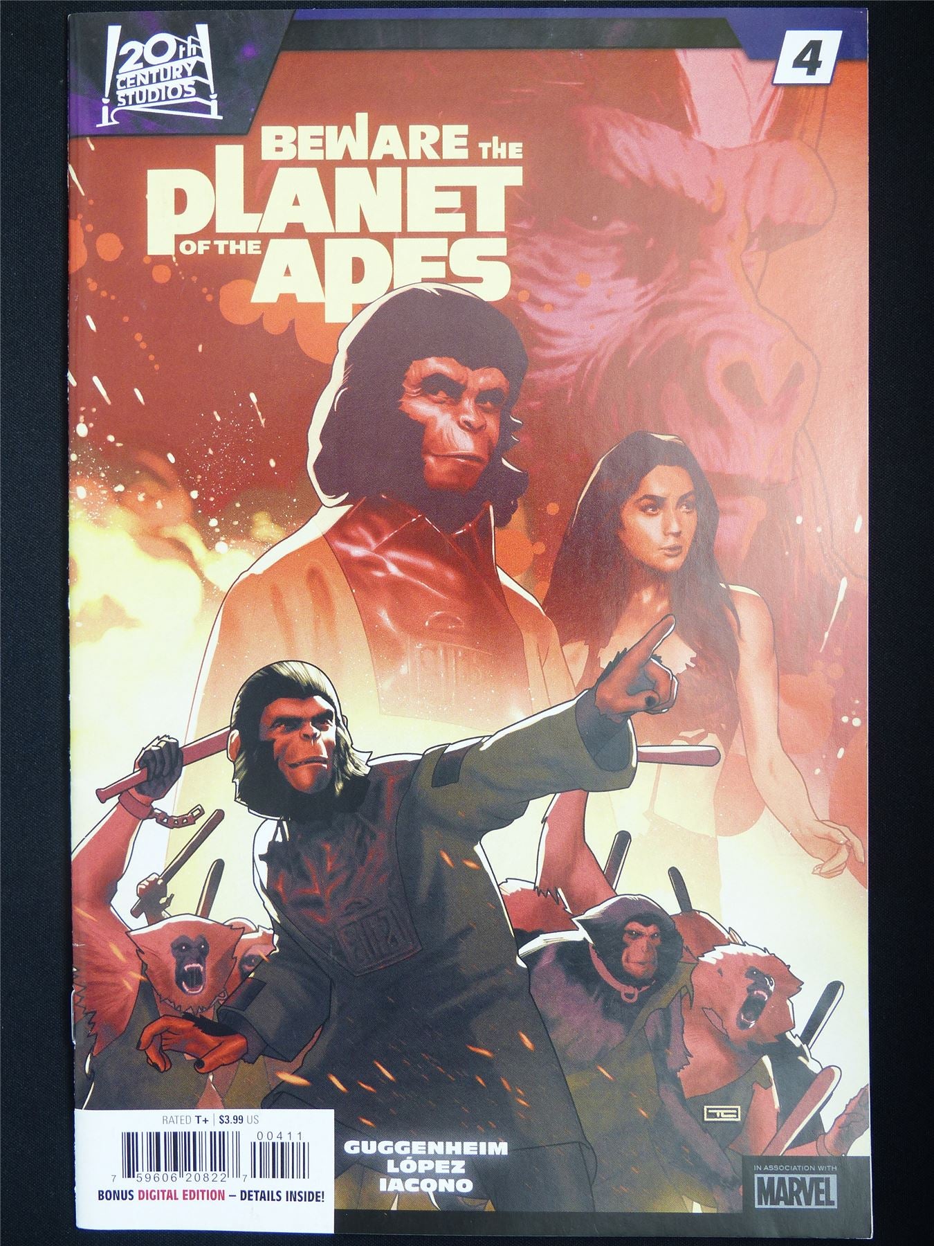Beware the PLANET of the Apes #4 - Marvel Comic #3B7
