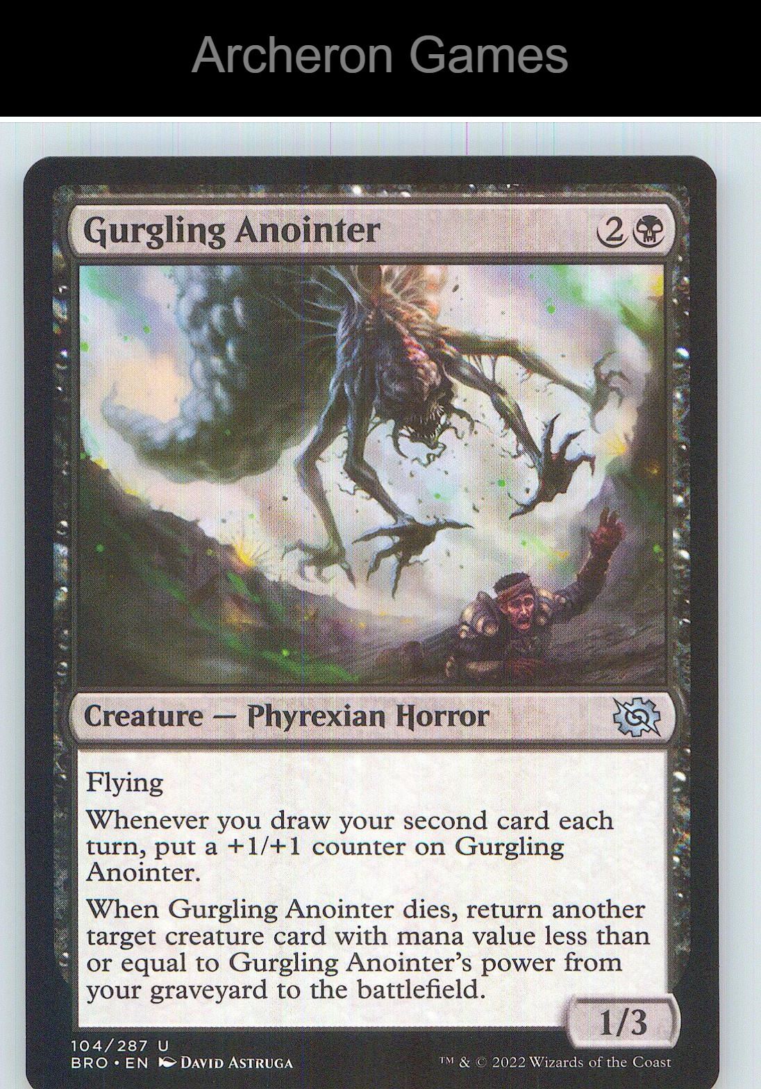 Gurgling Anointer BRO 104 UC MTG Card NM/EX+