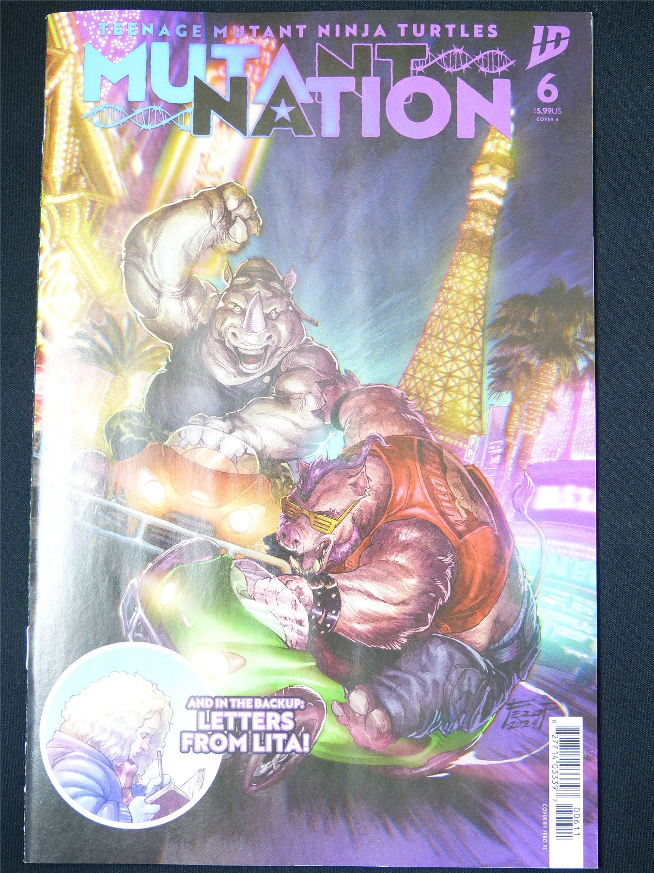 TEENAGE Mutant Ninja Turtles: Mutant Nation #6 - May 2025 ID Comic #FC