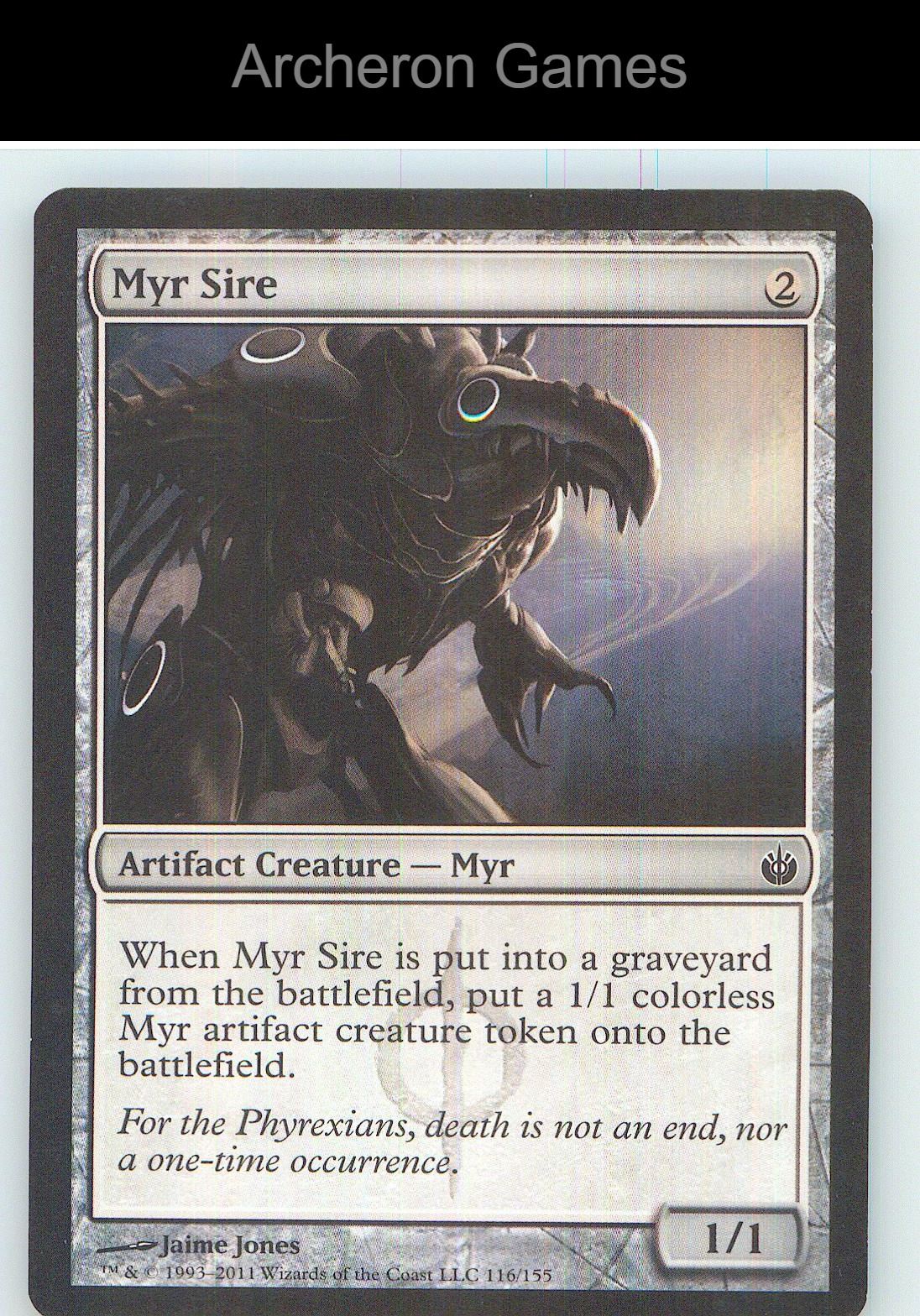 Myr Sire MBS 116 C MTG Card NM/EX+
