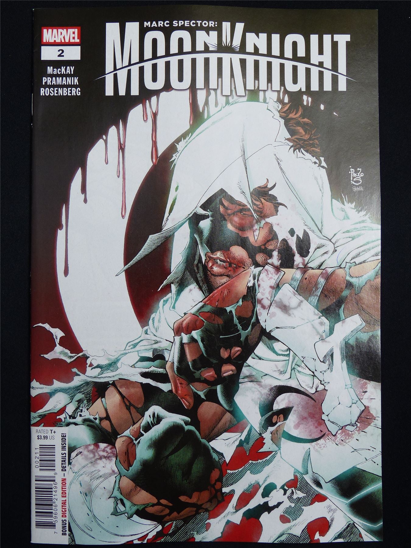 Marc Speter: MOON Knight #2 - May 2026 Marvel Comic #3WB