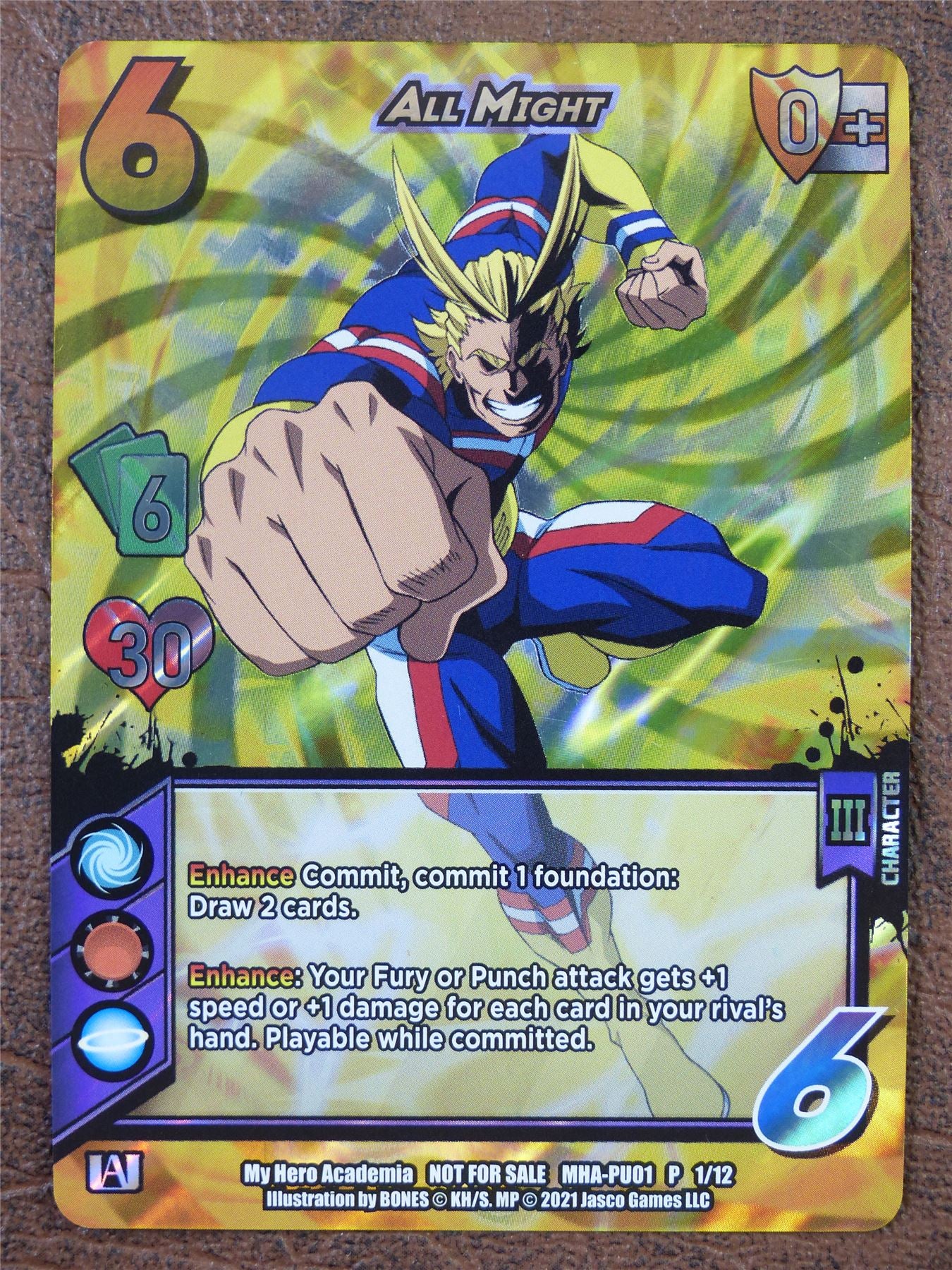 Universus: All Might MHA-PU01 P 1/12