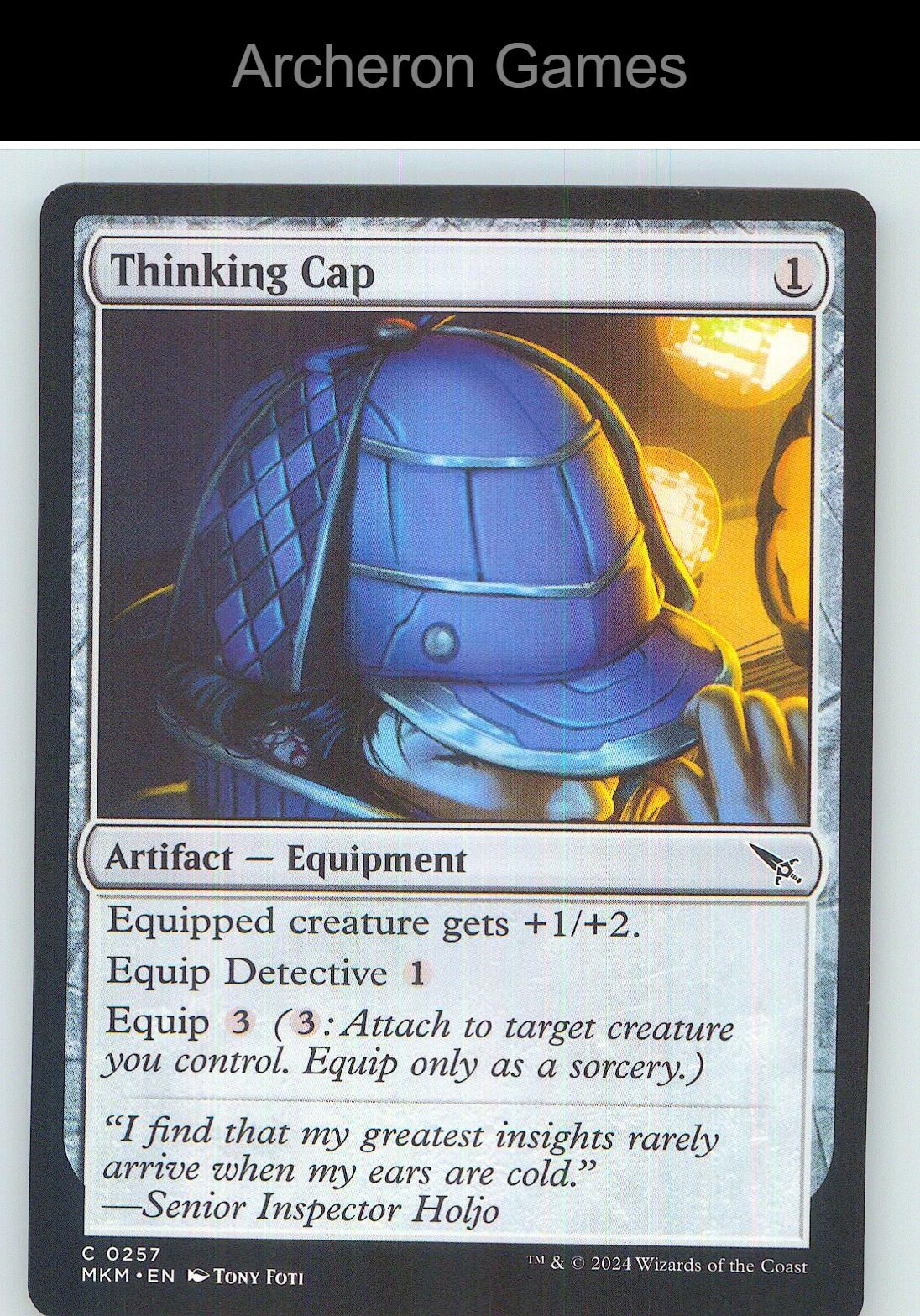 Thinking Cap MKM 257 C MTG Card NM/EX+