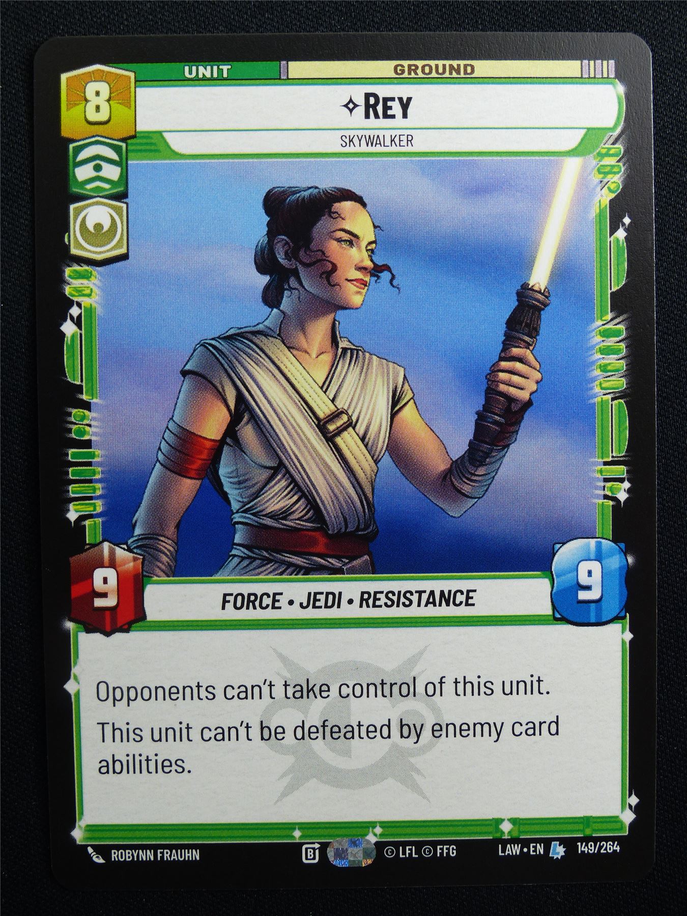 Rey 149/264 - Star Wars Unlimited Card #AL