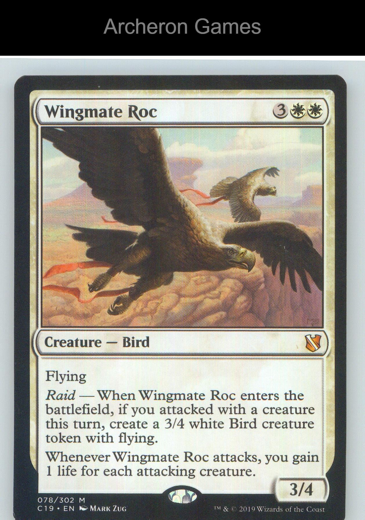 Wingmate Roc C19 78 Mythic MTG Card NM/EX+