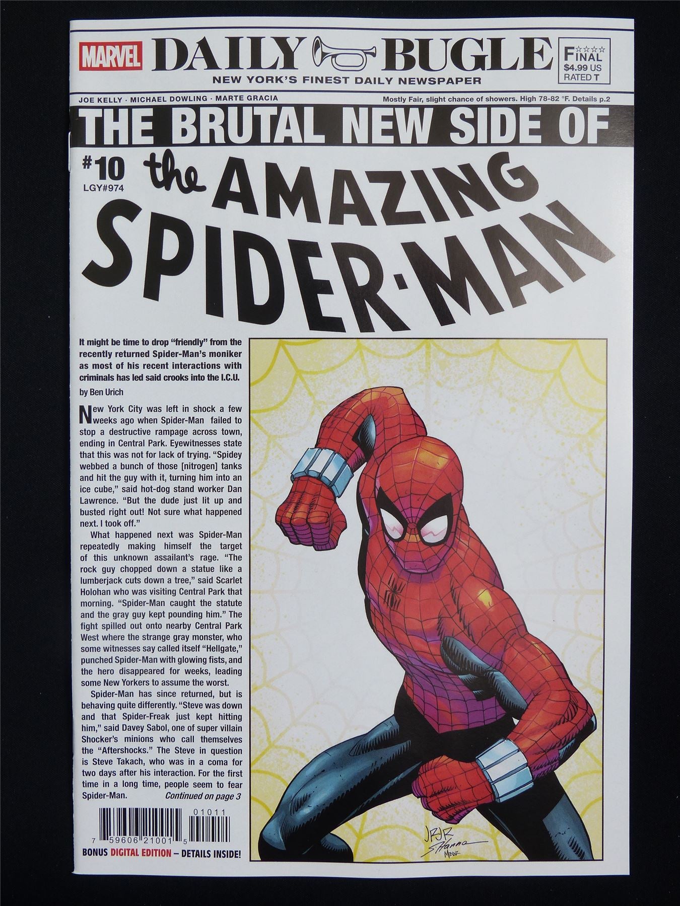 The Amazing SPIDER-MAN #10 - Oct 2025 Marvel Comic #398