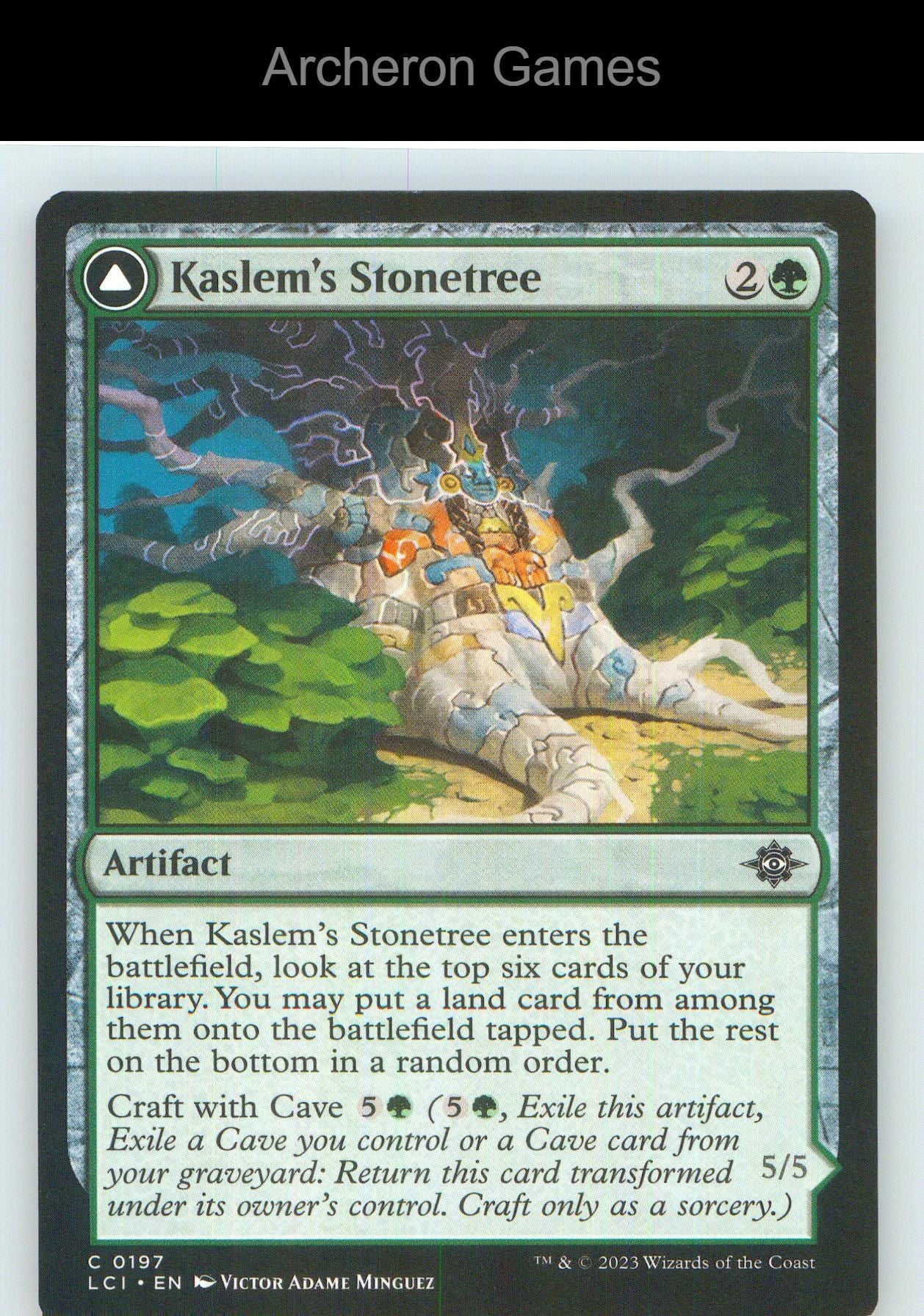 Kaslem's Stonetree LCI 197 C MTG Card NM/EX+