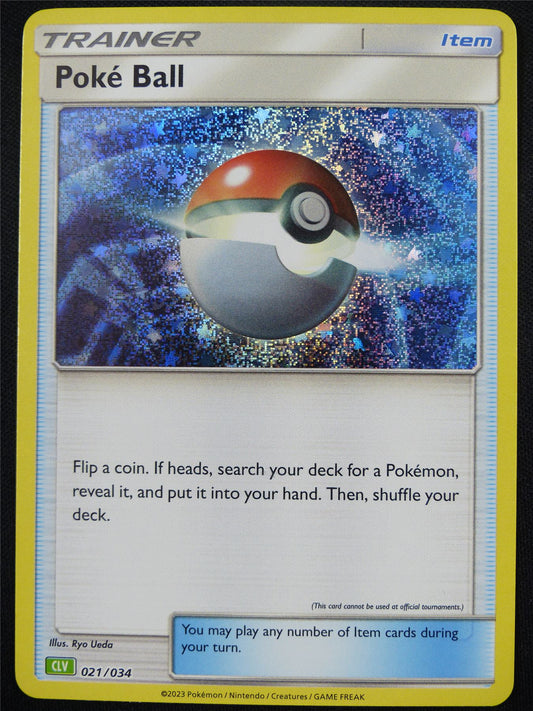 Poke Ball 021/034 Holo CLV - Classic Pokemon Card #4AO