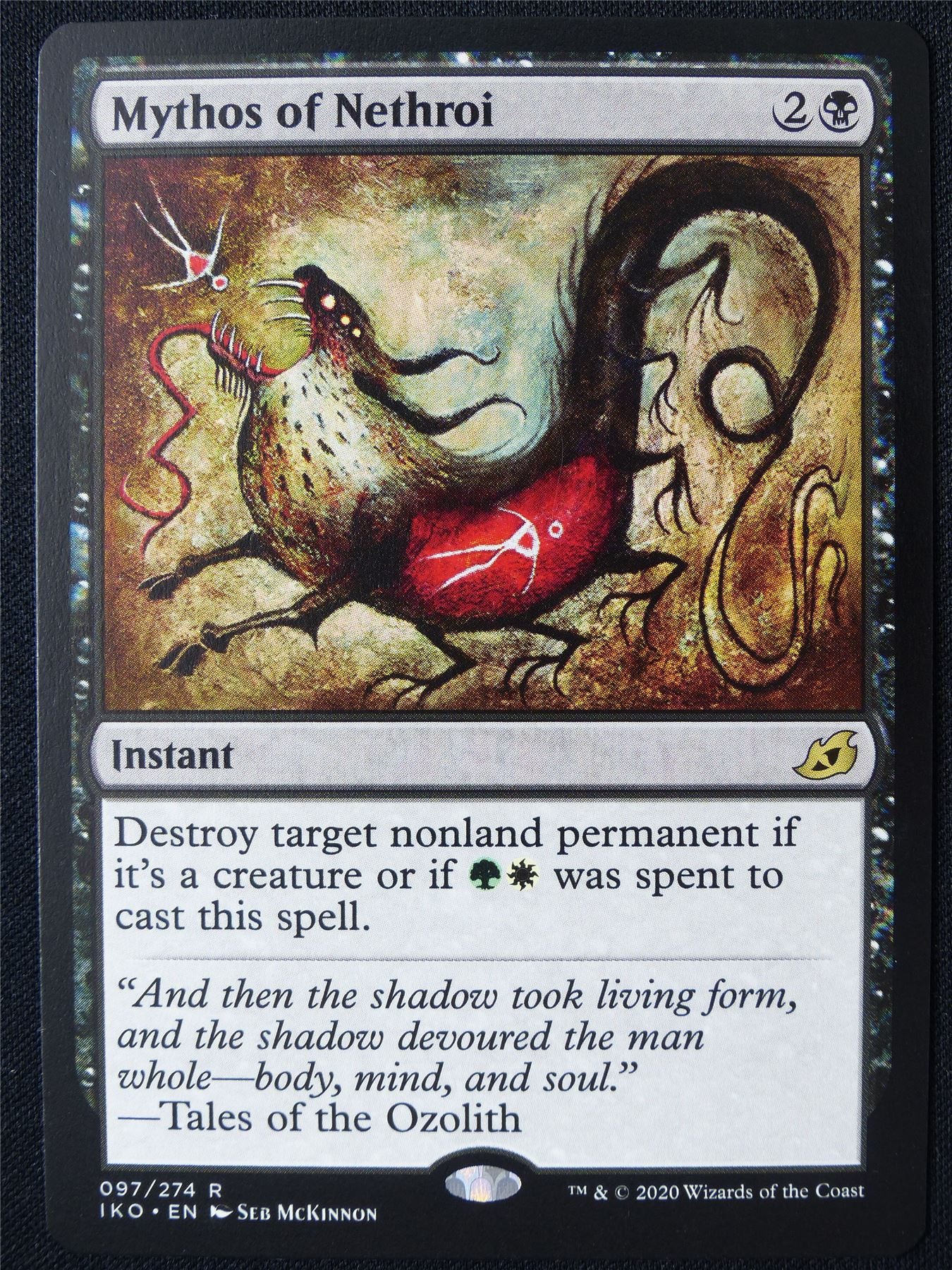 mythos of Nethroi - IKO - Mtg Card #1CQ