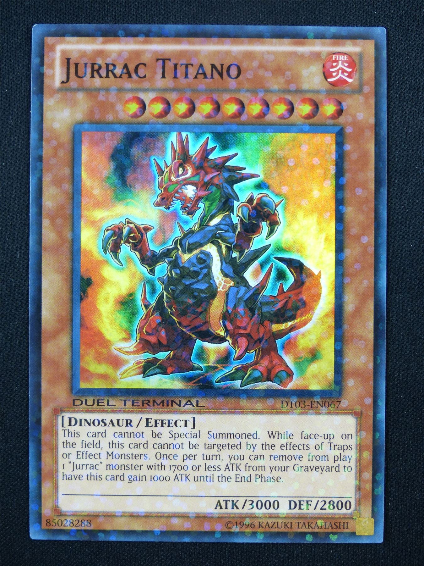 Jurrac Titano DT03 Terminal Rare
