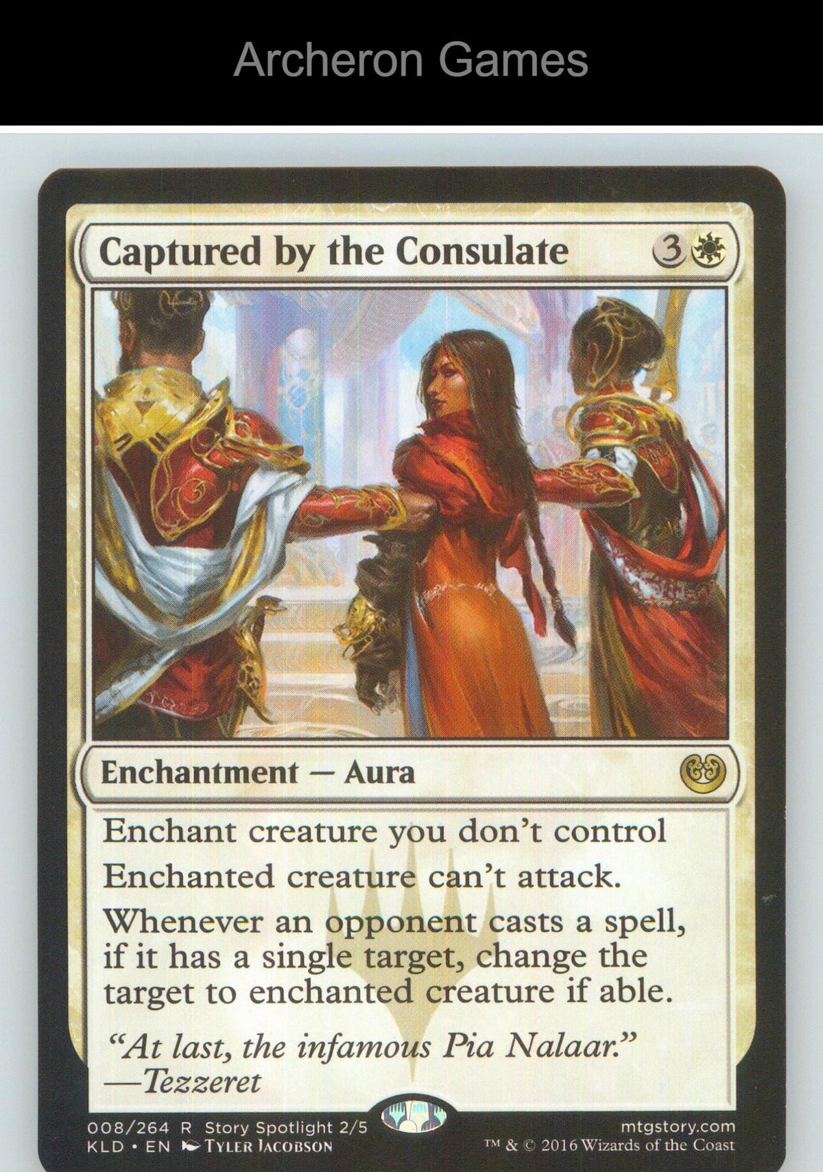 Captured by the Consulate KLD 8 R MTG Card NM/EX+