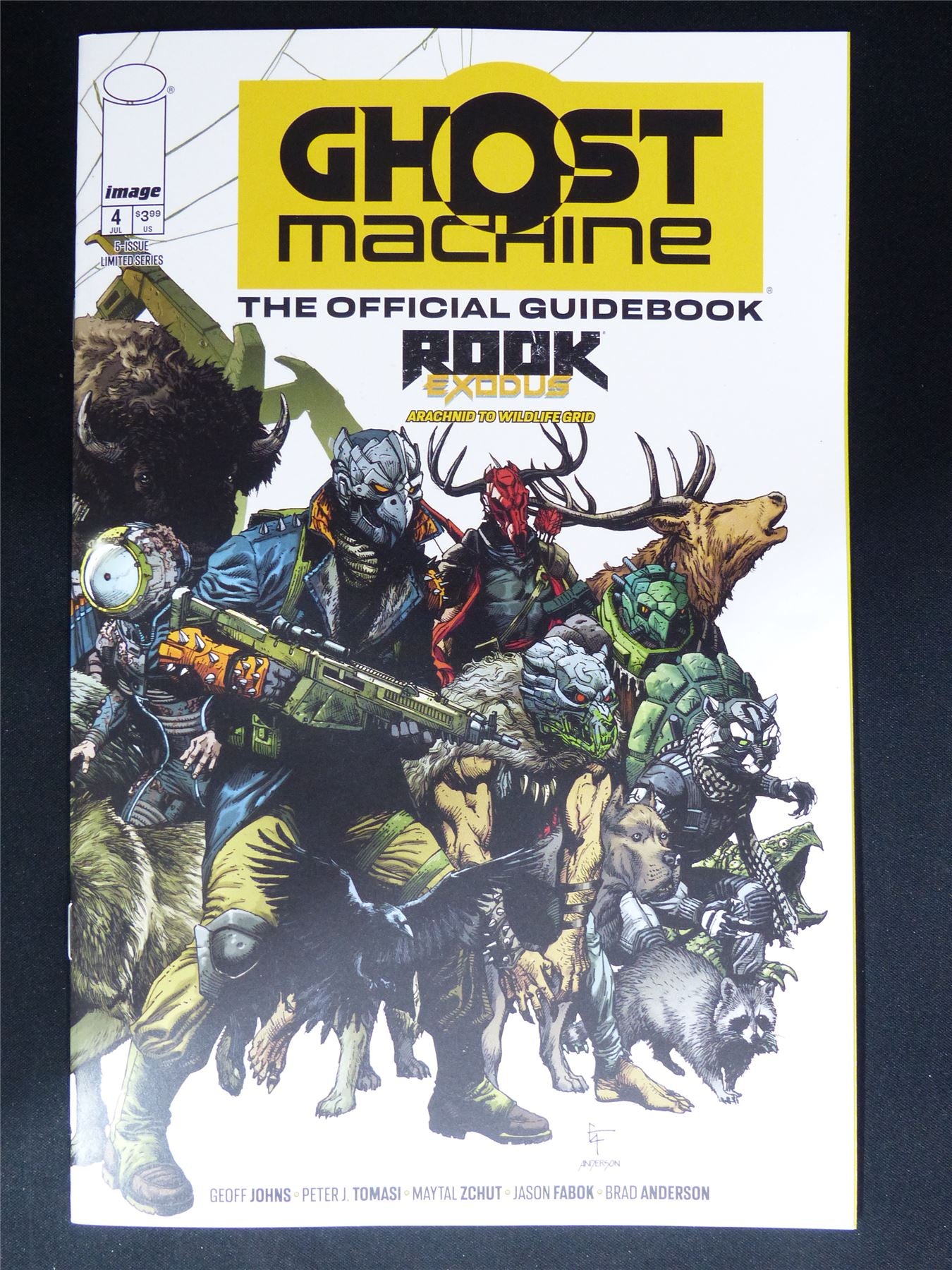 GHOST Machine The Official Guidebook #4 Cvr A - Jul 2026 Image Comic #1VF