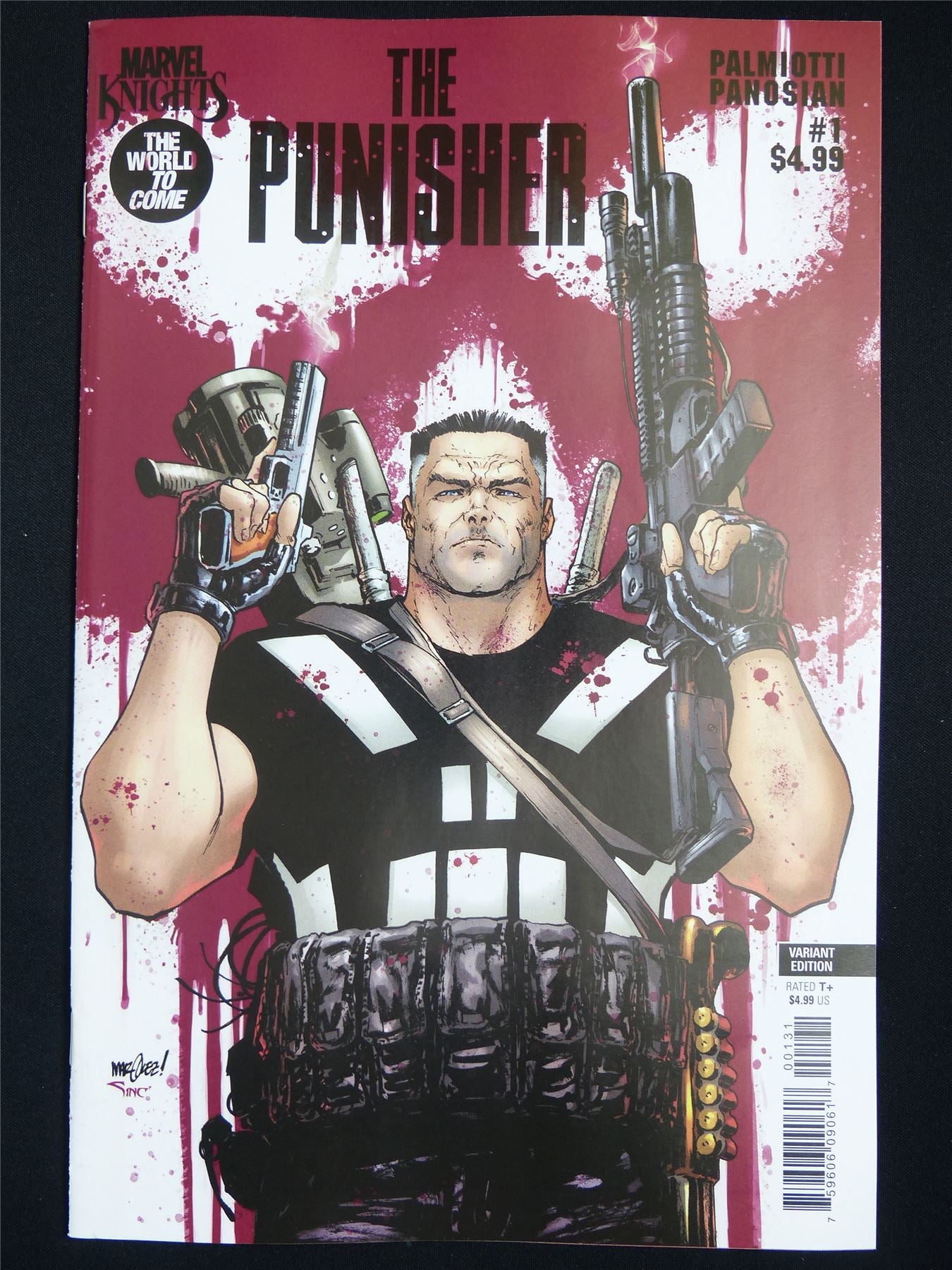 The PUNISHER #1 Marvel Knights Variant - Dec 2025 Marvel Comic #4X6