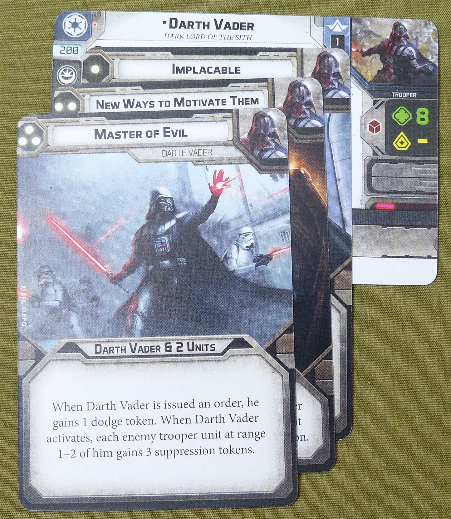 Darth Vader - Galactic Empire - Star Wars Legion #1W6
