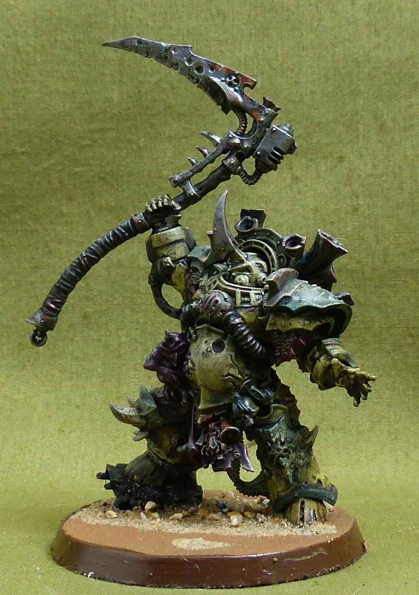 Typhus, Herald of the Plague God painted - Death Guard - Warhammer 40K #52D