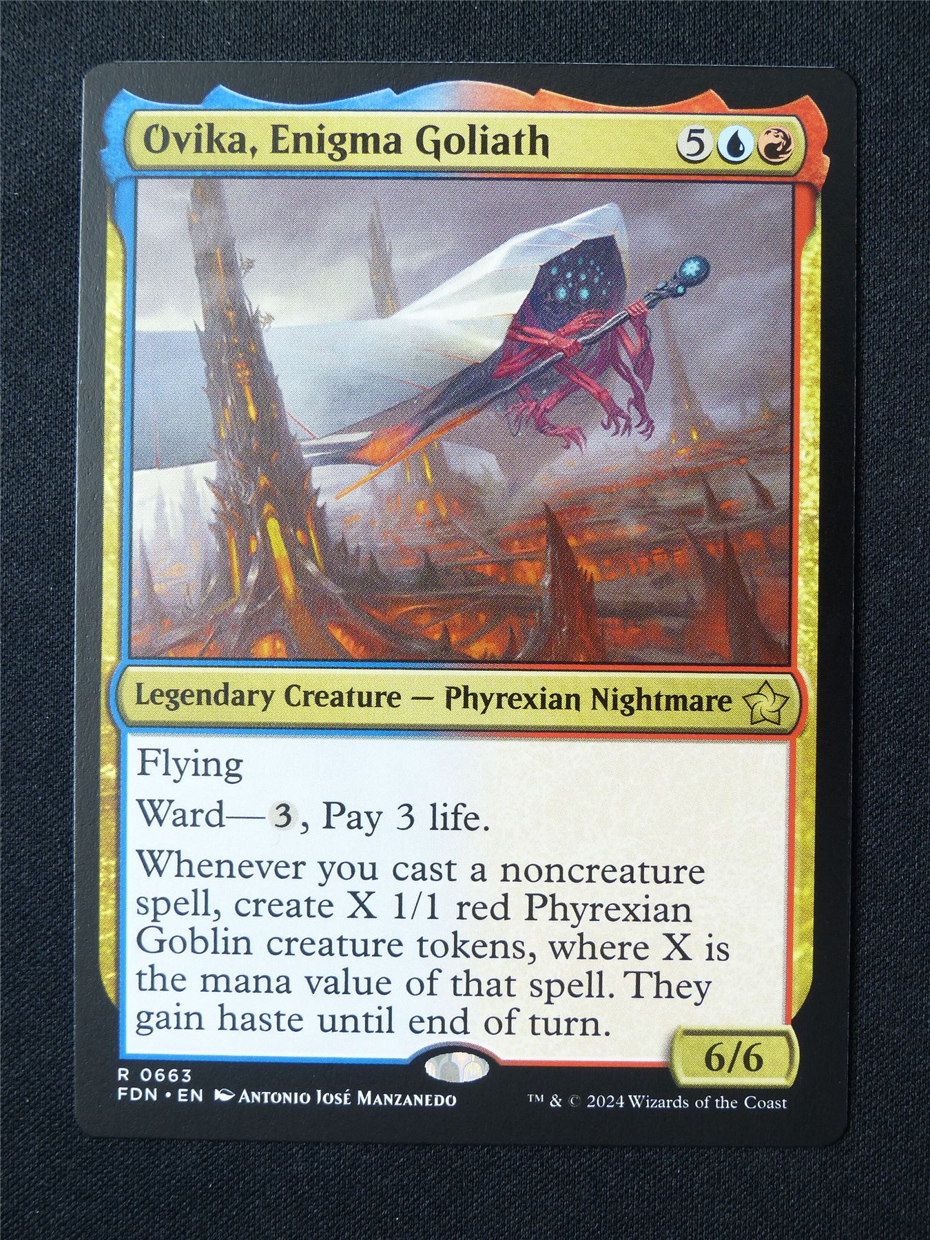 Ovika Enigma Goliath - FDN - Mtg Card #597