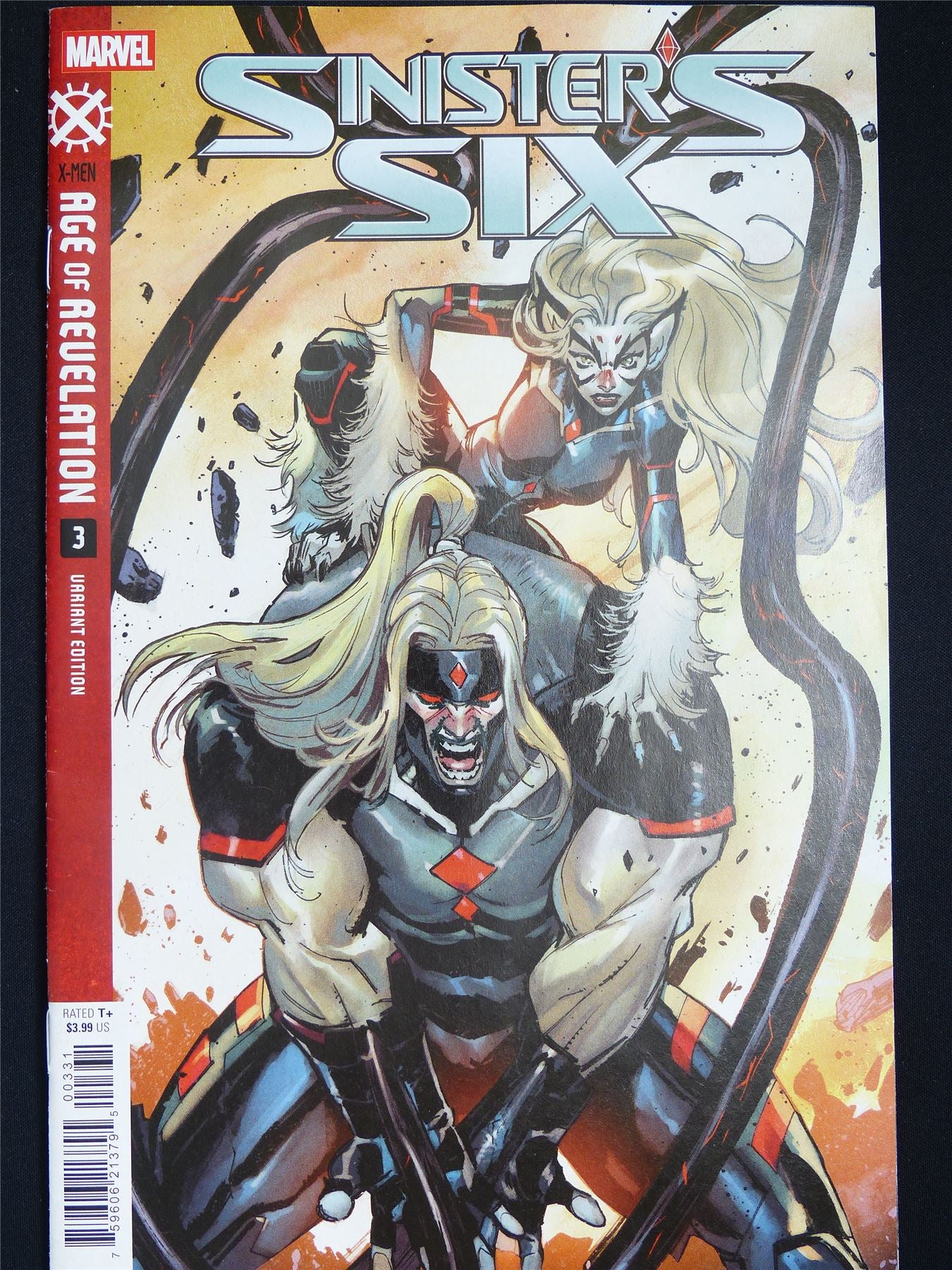 SINISTER'S Six #3 Variant - Marvel Comic #12C