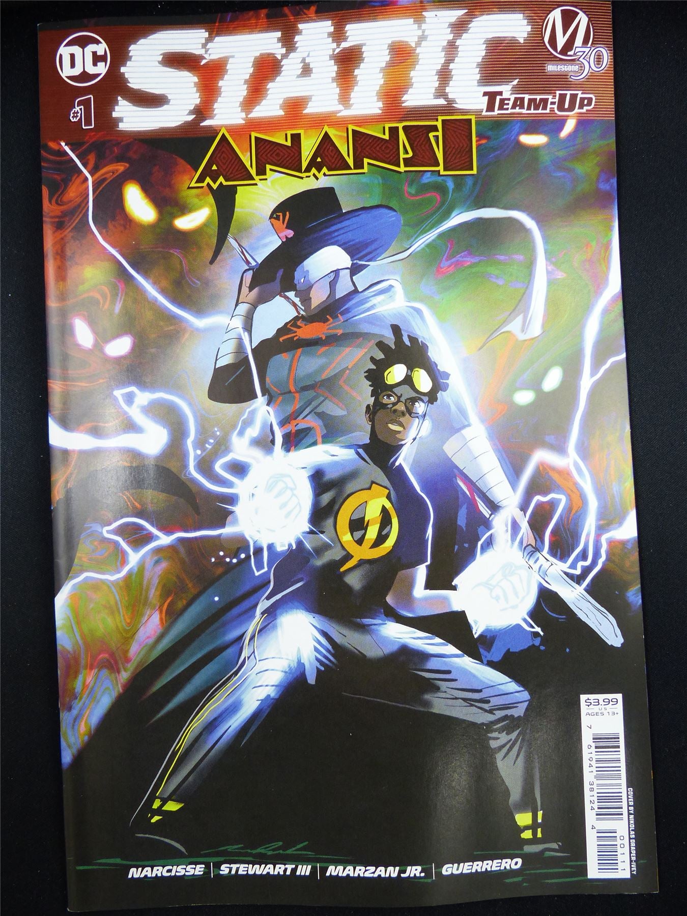 STATIC Team-Up: Anasi #1 - Aug 2023 DC Comic #1HM