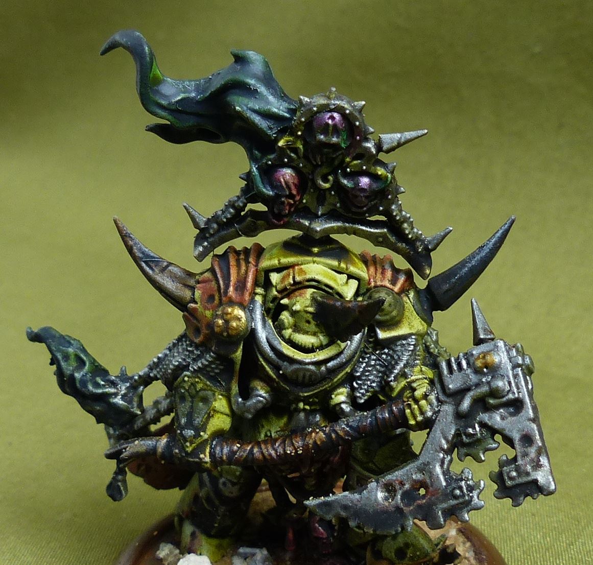 Lord of Contagion painted - Death Guard - Warhammer 40K #52E