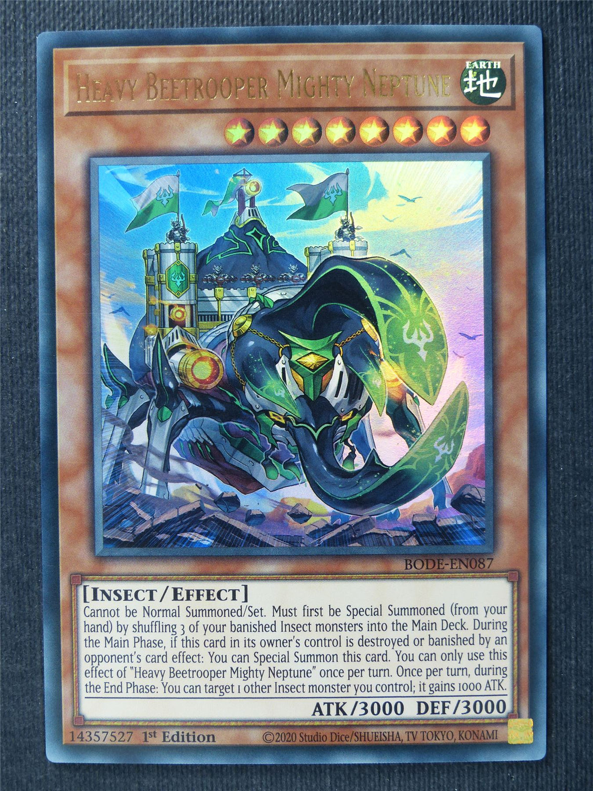 Heavy Beetrooper Mighty Neptune BODE Ultra Rare - 1st ed - Yugioh Cards #1HU