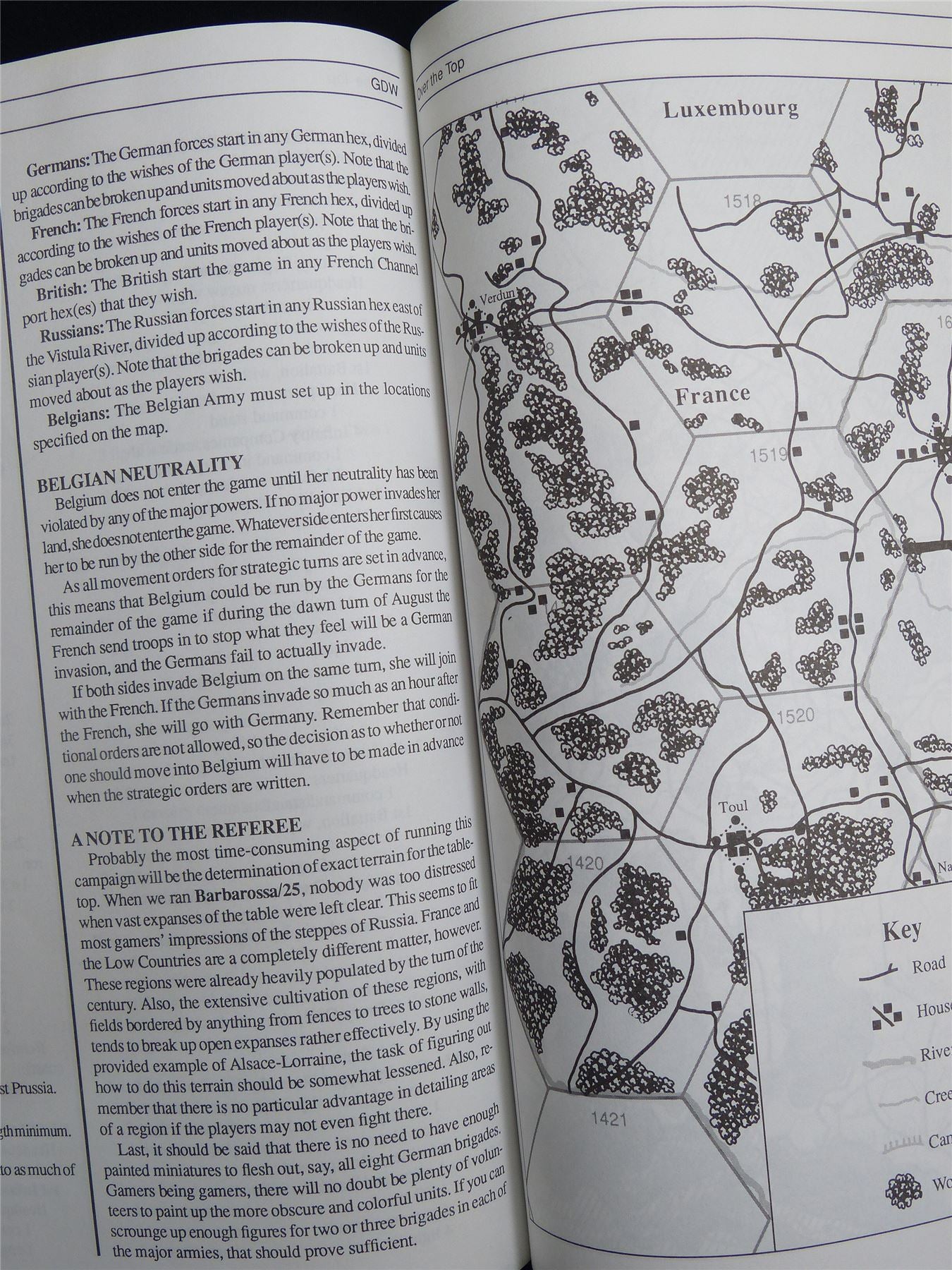 Over the Top WWI Miniatures Wargaming - Rulebook #2SA